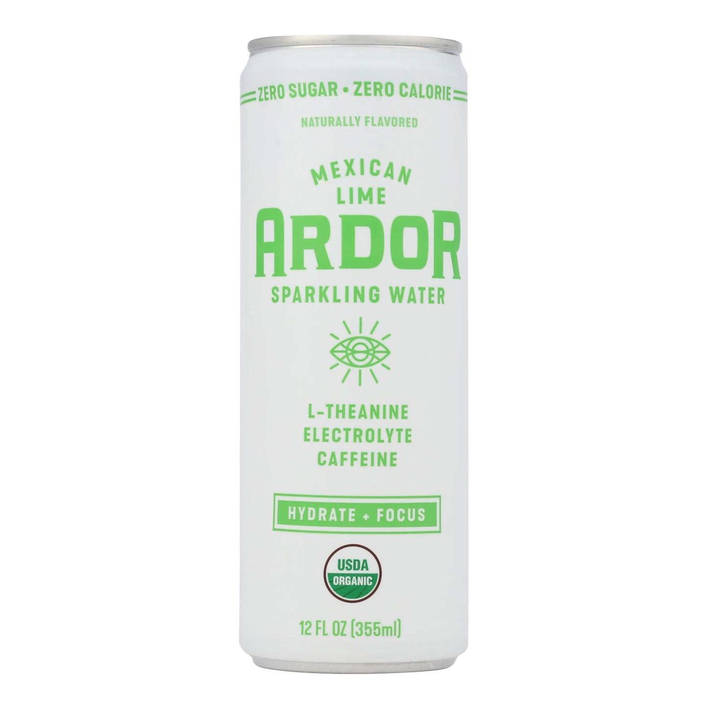 Ardor 气泡水 - 墨西哥青柠气泡水 - 12-12 Fz 箱