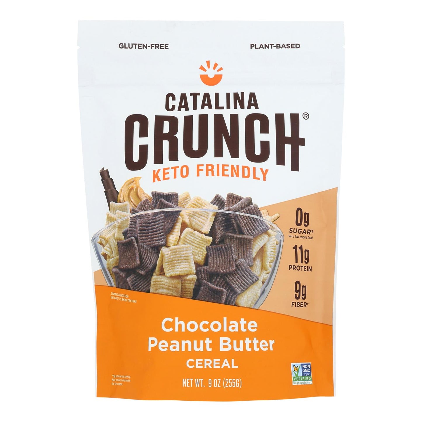 Catalina Crunch - Mantequilla de maní con chocolate Cnrch Crl - Caja de 6-9 oz