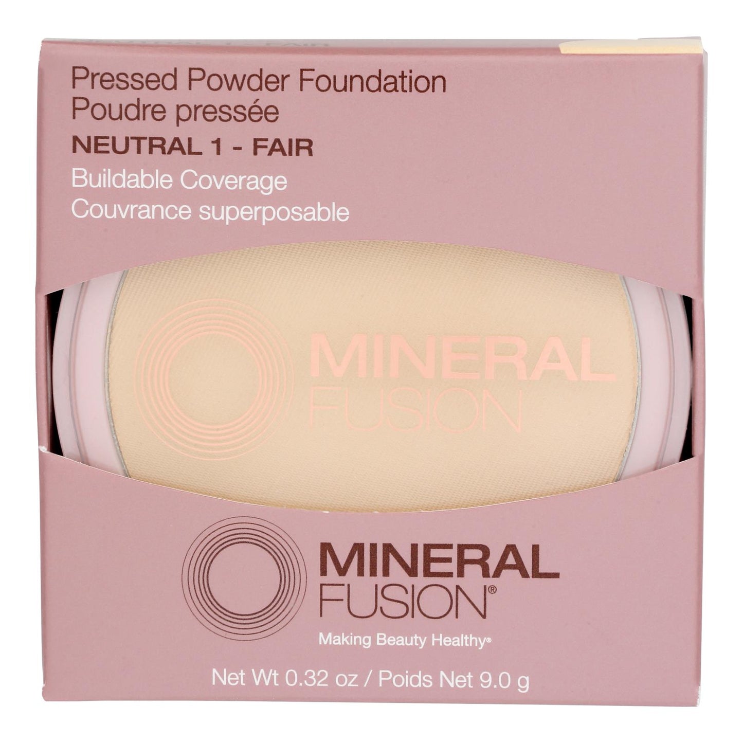 Mineral Fusion - Mkup Base prensada Ntrl 1 - 1 unidad - 0,32 oz