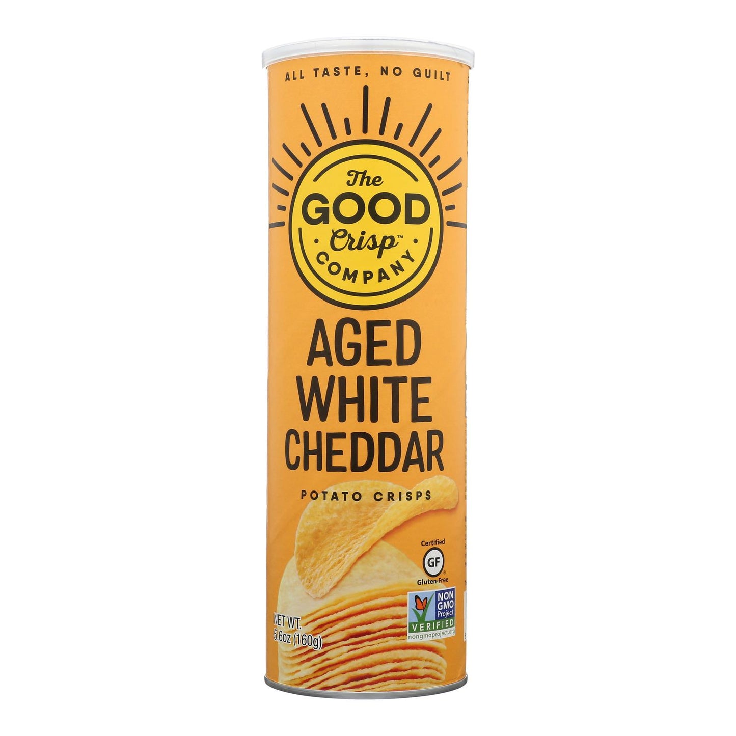 The Good Crisp Company - 薯片 Agd.wht Ched - 8 盒装 - 5.6 盎司