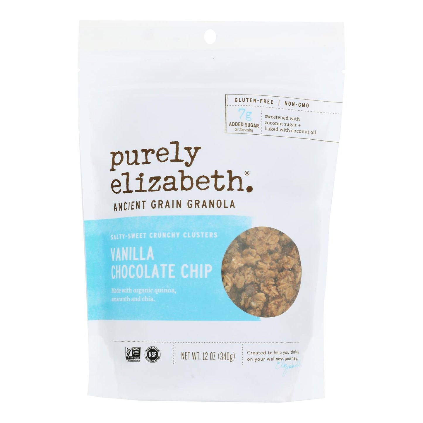 Purely Elizabeth - Chocolate con vainilla Gran Antgrn - Caja de 6-12 oz