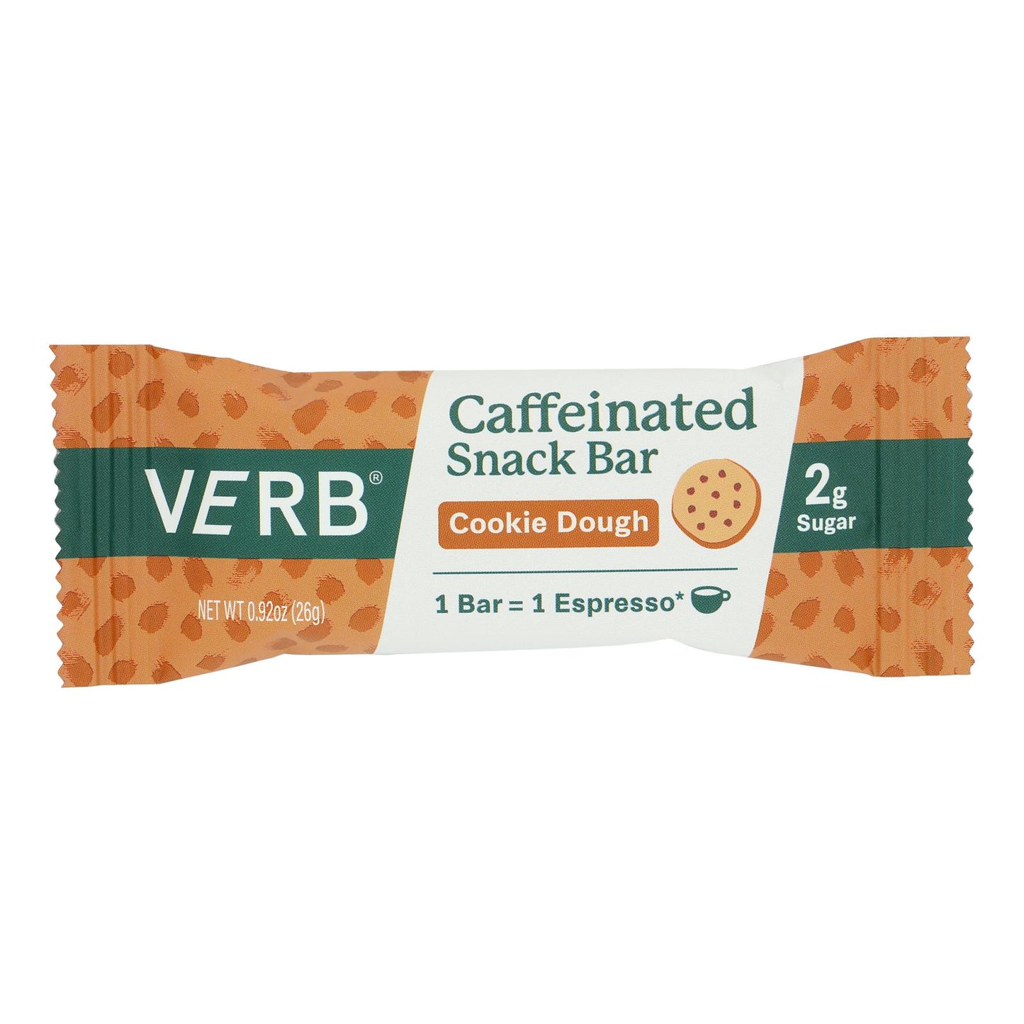 Verb Energy - 能量棒饼干面团 Ls - 16 盒装 - .92 盎司
