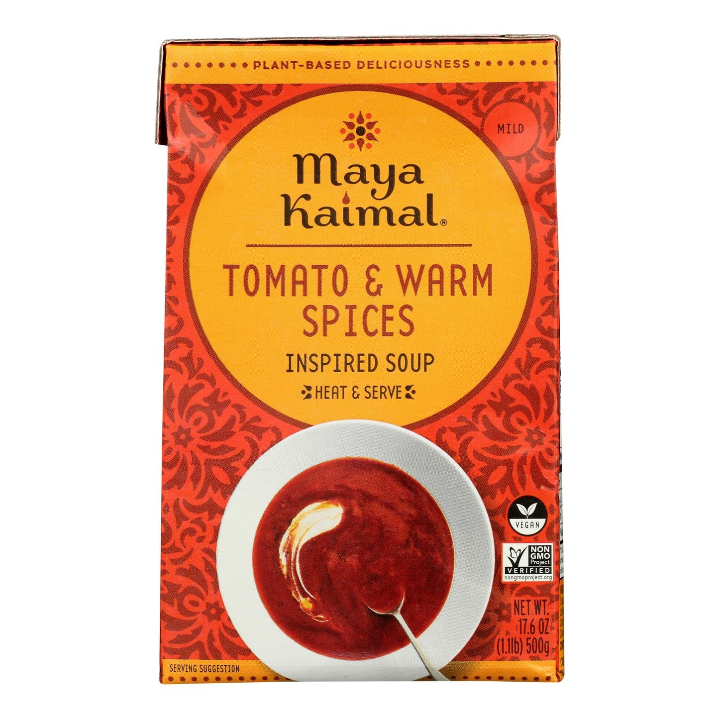Maya Kaimal - Especias cálidas para sopa de tomate - Caja de 12 - 17,6 Fz