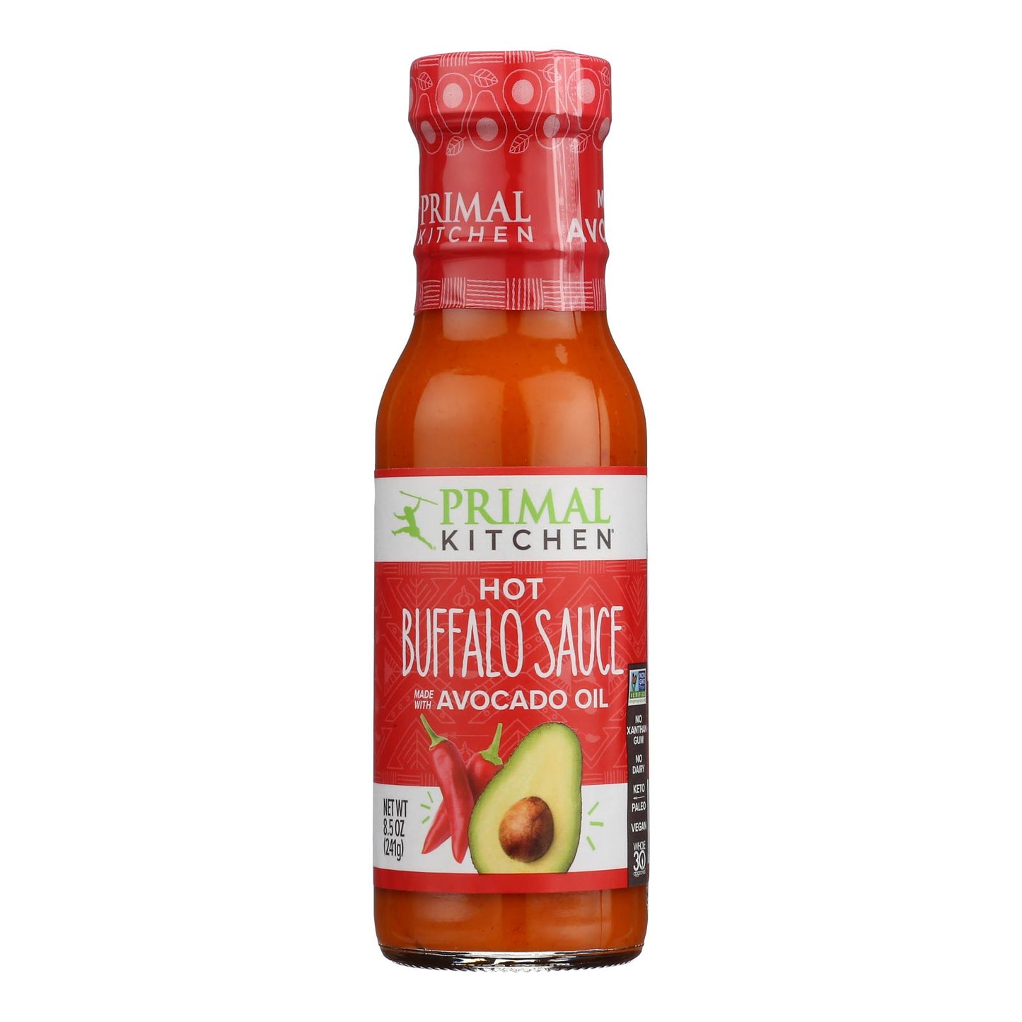 Primal Kitchen - Salsa Buffalo con Jalapeño - Caja de 6 - 8.5 oz