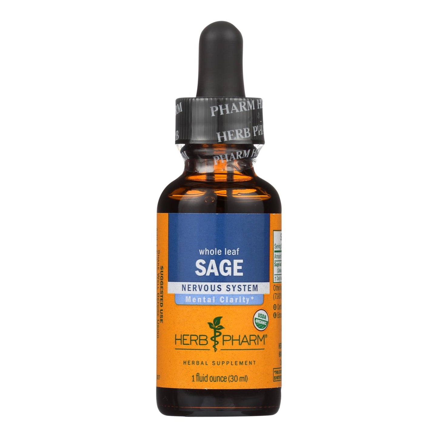 Herb Pharm - Salvia blanca - 1 unidad - 1 fz