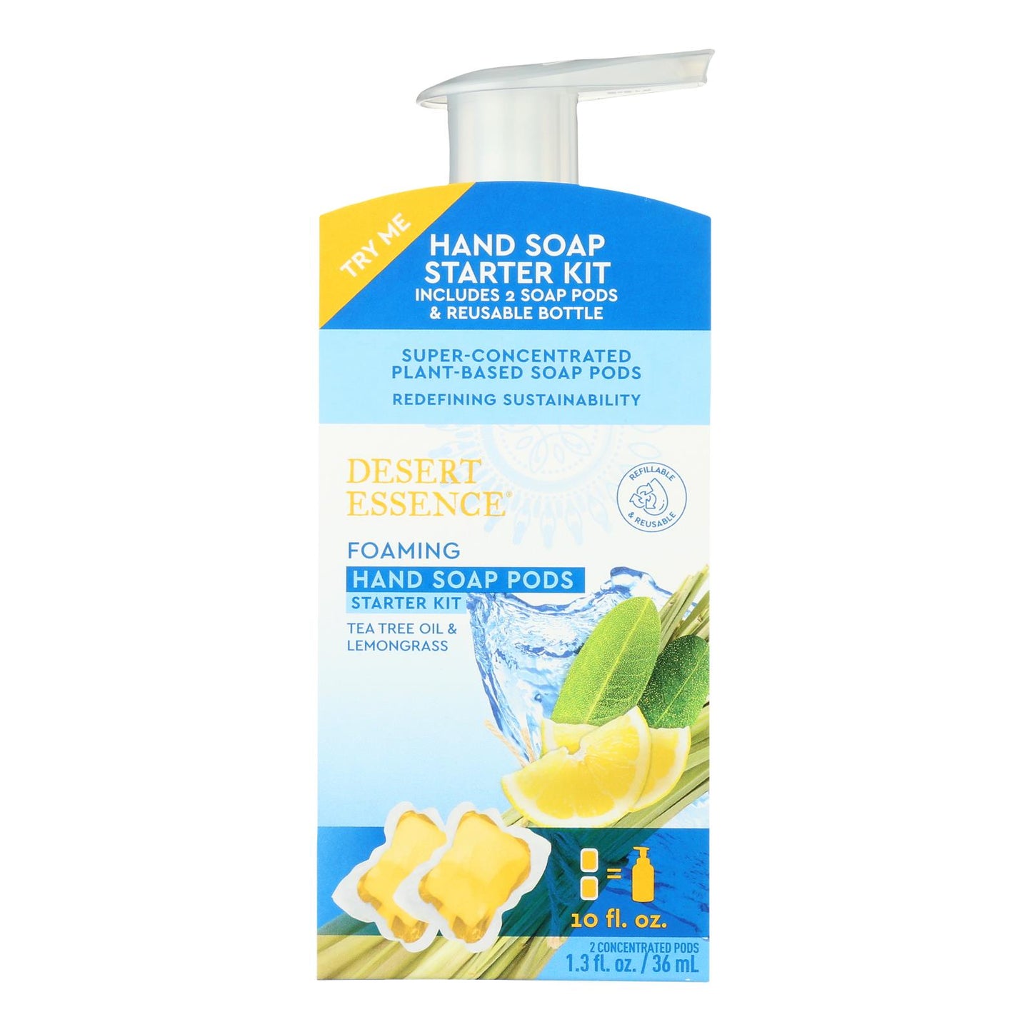 Desert Essence - Kit de lavado de manos, 1 unidad, 1 kit