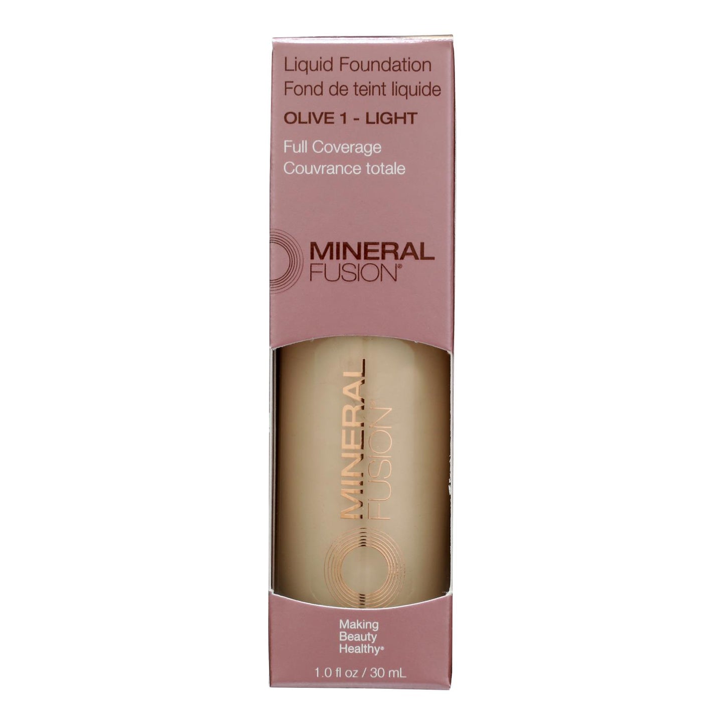 Mineral Fusion - Mkup Liquid Foundtn Olive 1 - 1 Unidad - 1 Fz