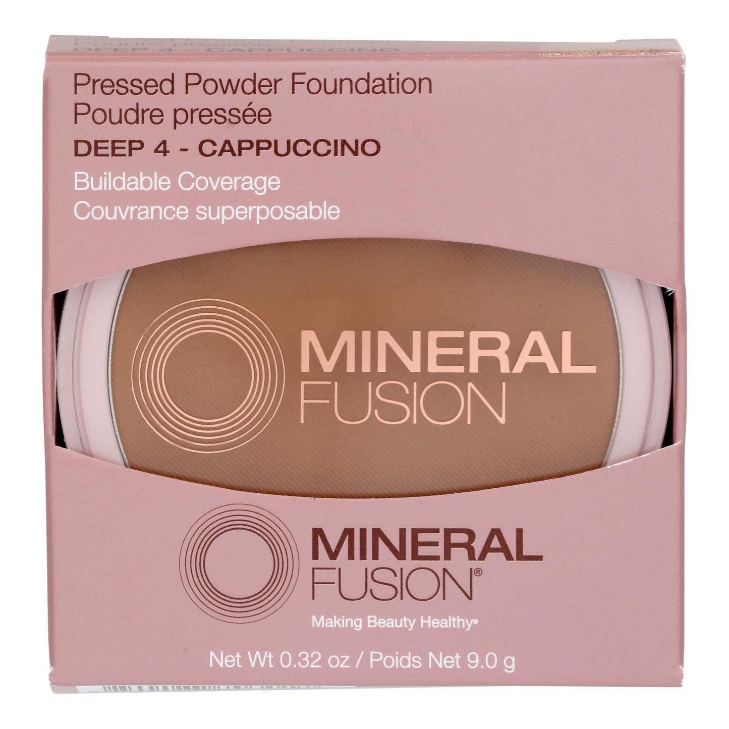 Mineral Fusion - Mkup Pressed Base Deep 4 - 1 unidad - 0,32 oz