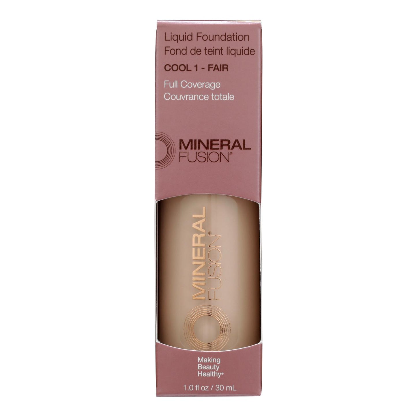 Base de maquillaje líquida Mineral Fusion - Mkup Cool1 - 1 unidad - 1 fz