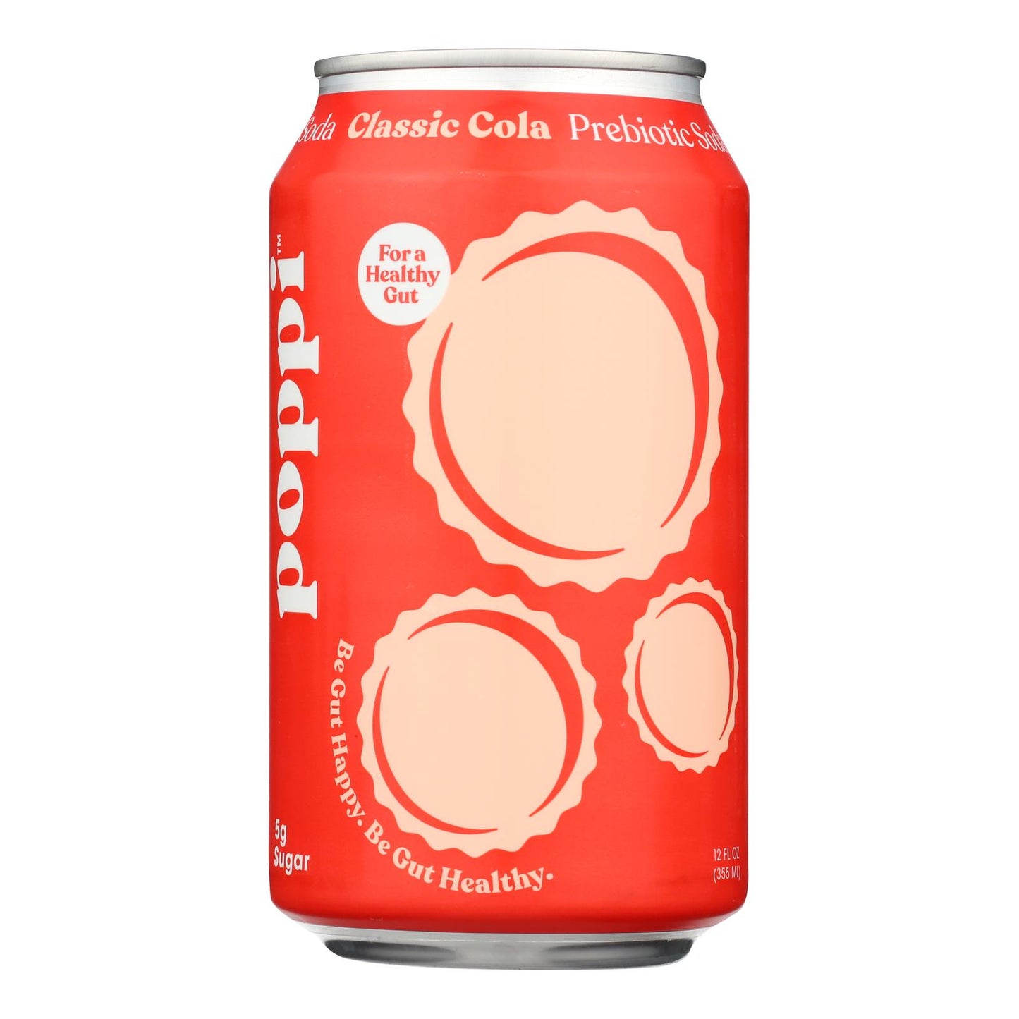Poppi - Prebio Soda Clásica Cola - Caja De 12-12 Oz