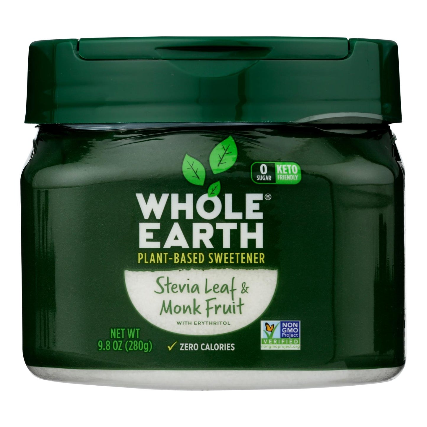 Whole Earth Sweetener Co - 甜味剂 Monkfrt Stevia - 8-9.8 盎司一箱