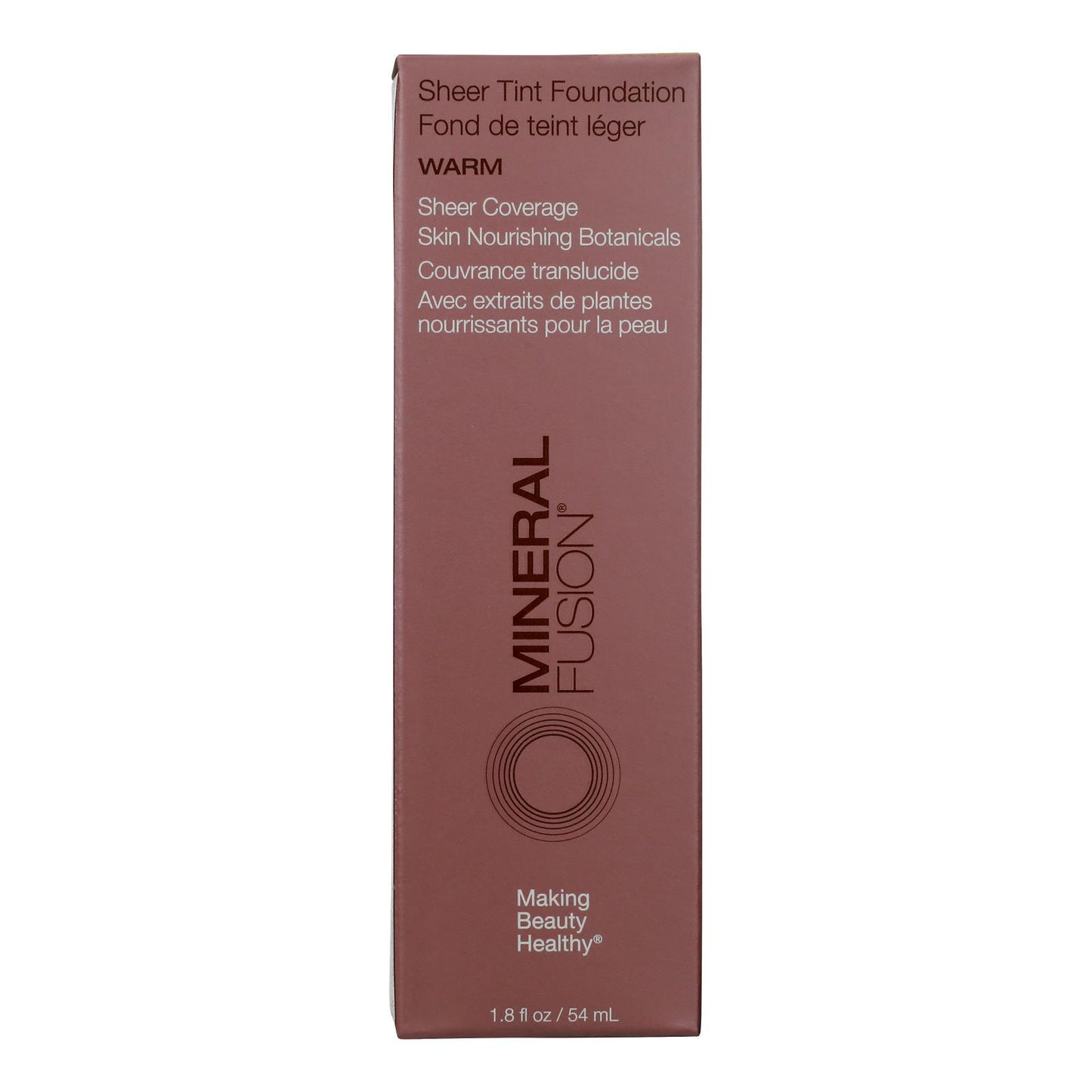 Mineral Fusion - Mkup Sheer Tint Warm - 1 个 - 1.8 Fz
