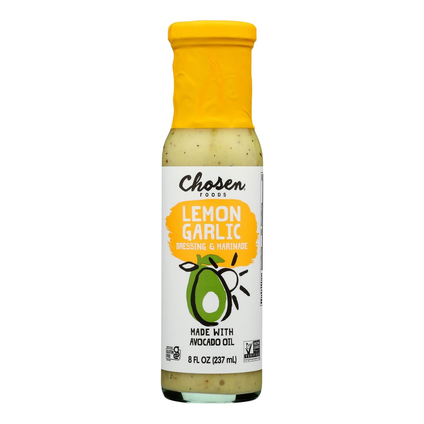 Chosen Foods - Ajo y limón deshidratados/con sal - Caja de 6-8 unidades