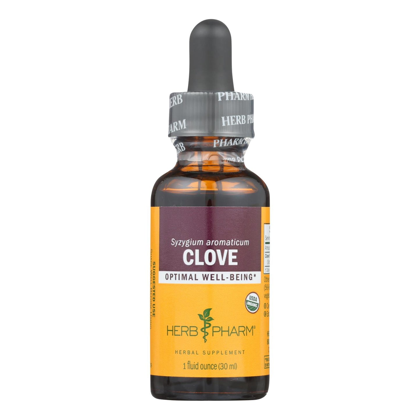 Herb Pharm - Clavo de olor - 1 unidad - 1 fz