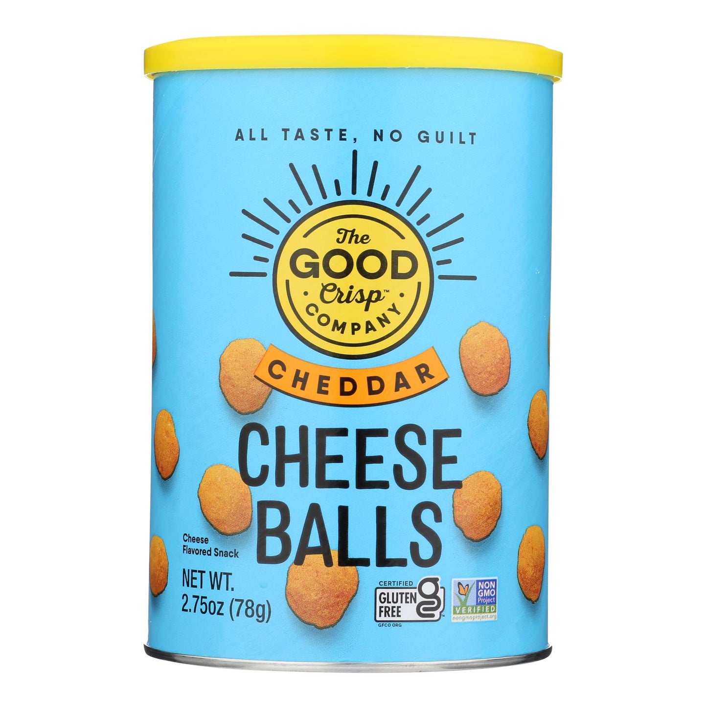 The Good Crisp Company - 奶酪球切达干酪 - 9 盒装 - 2.75 盎司