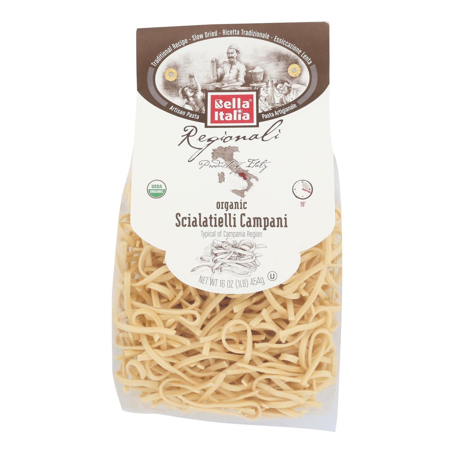 Bella Italia - Psta Scialtili Cmpni - Caja de 6-16 Oz