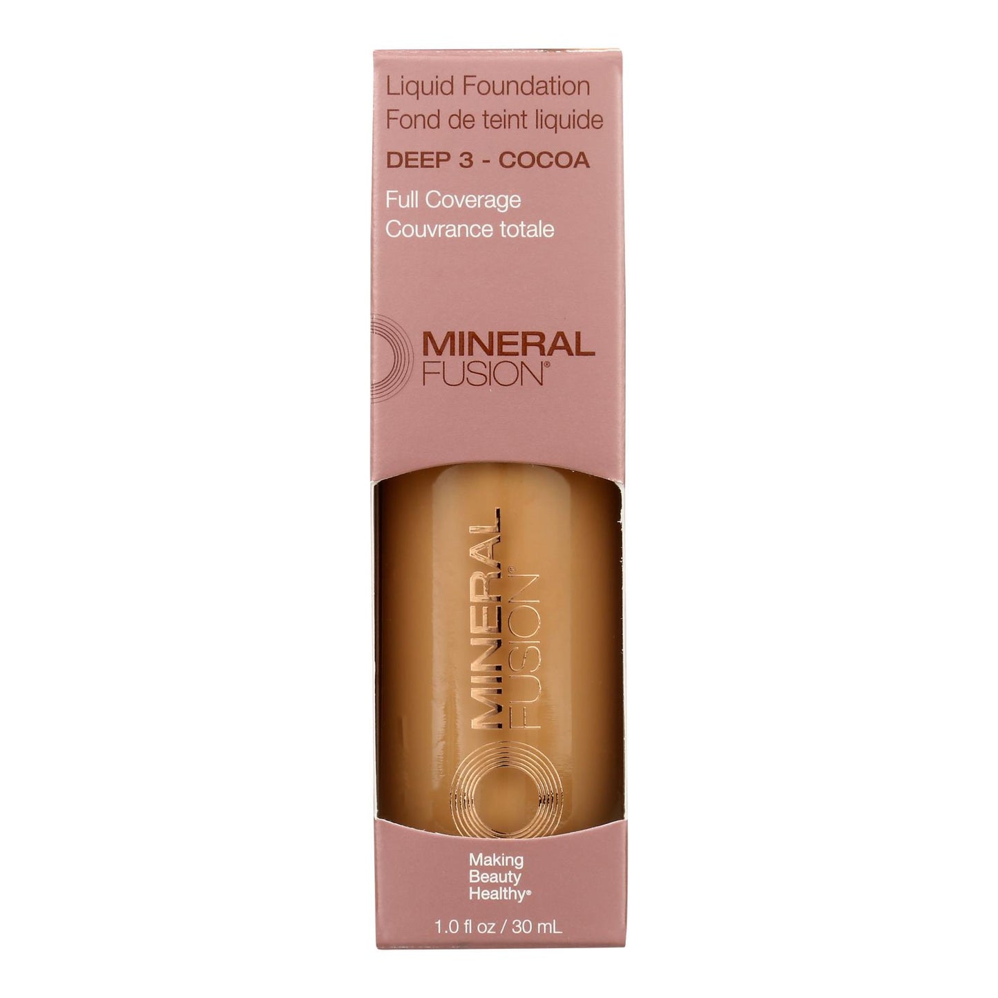 Mineral Fusion - Base de maquillaje líquida Mkup Deep3 - 1 unidad - 1 fz