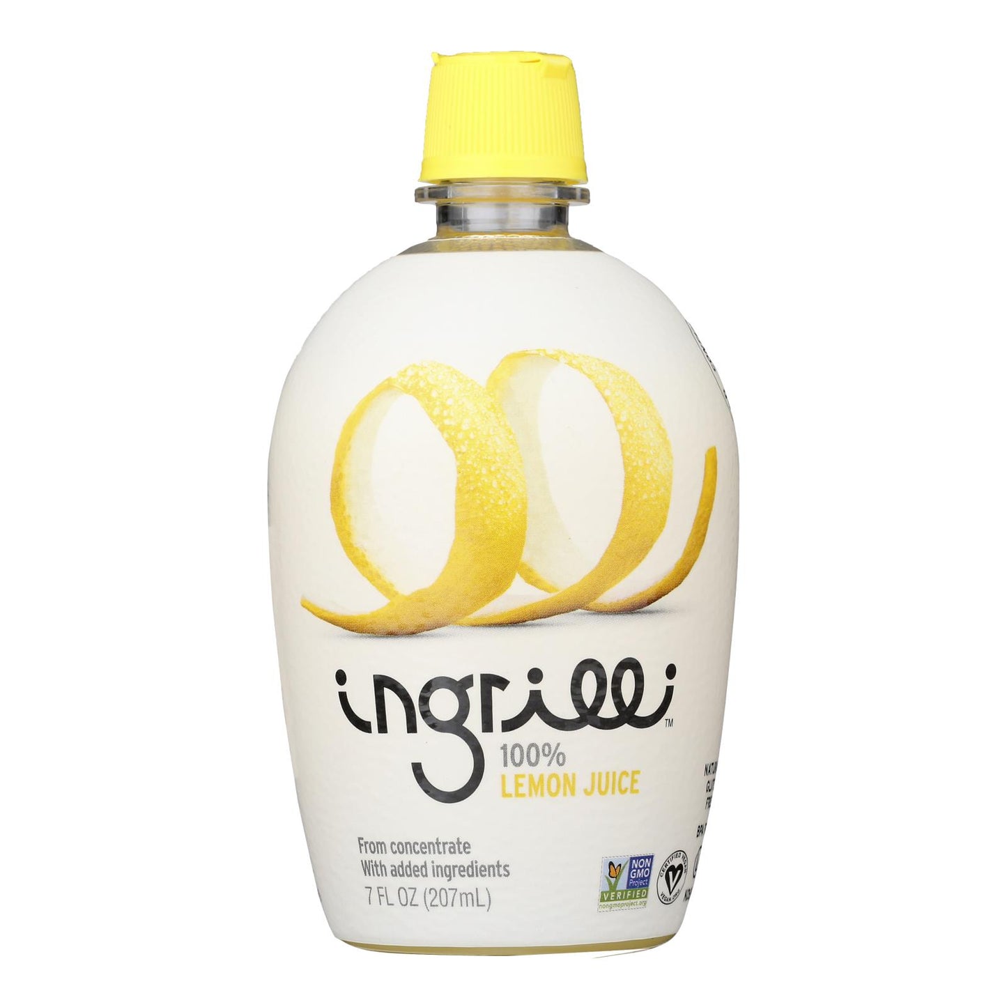 Ingrilli - Jugo de limón 100% natural - Caja de 12 - 7 Fz