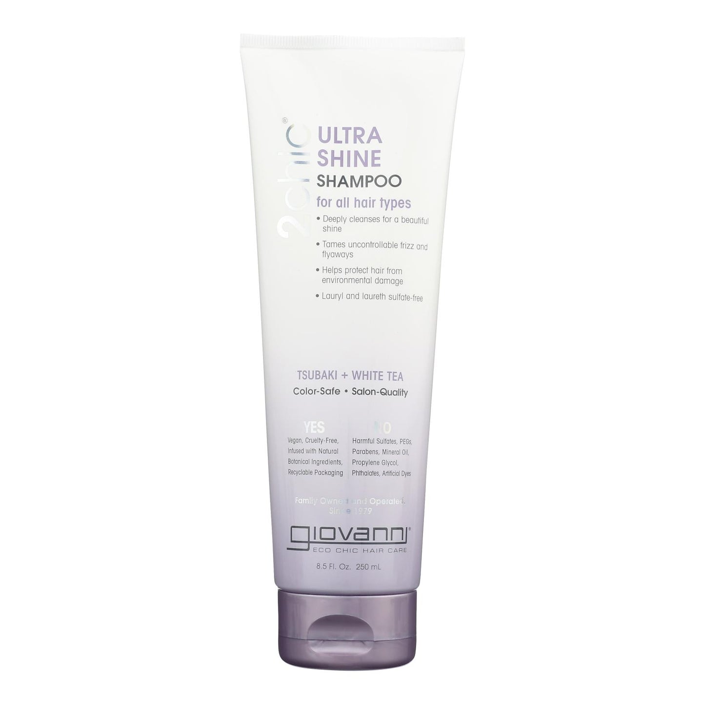 Productos para el cuidado del cabello Giovanni - Shmp 2chic Tsubaki y Wht - 1 unidad - 8,5 Fz