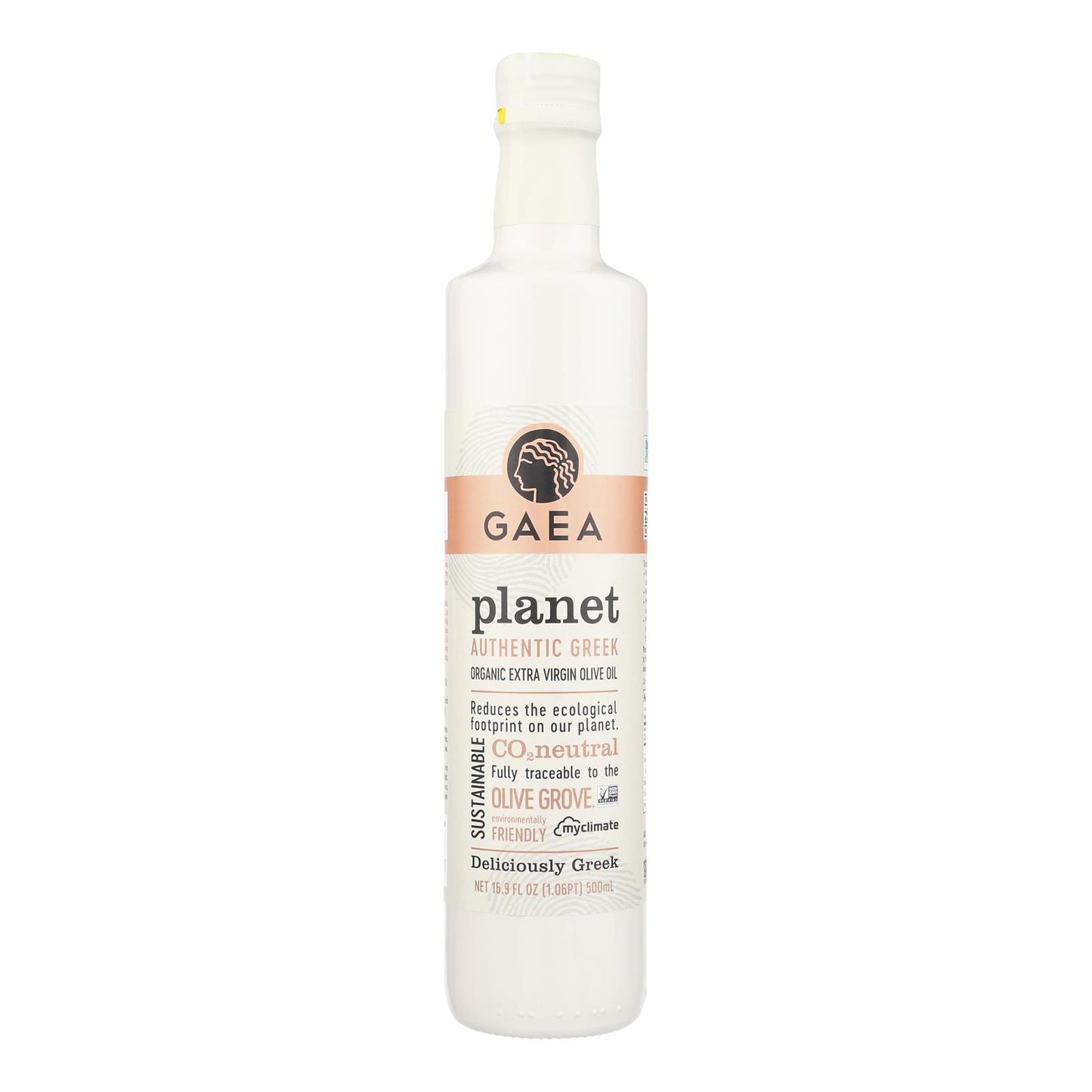 Gaea - Aceite de Oliva Virgen Extra Ecológico - Caja De 6 - 16,9 Fz