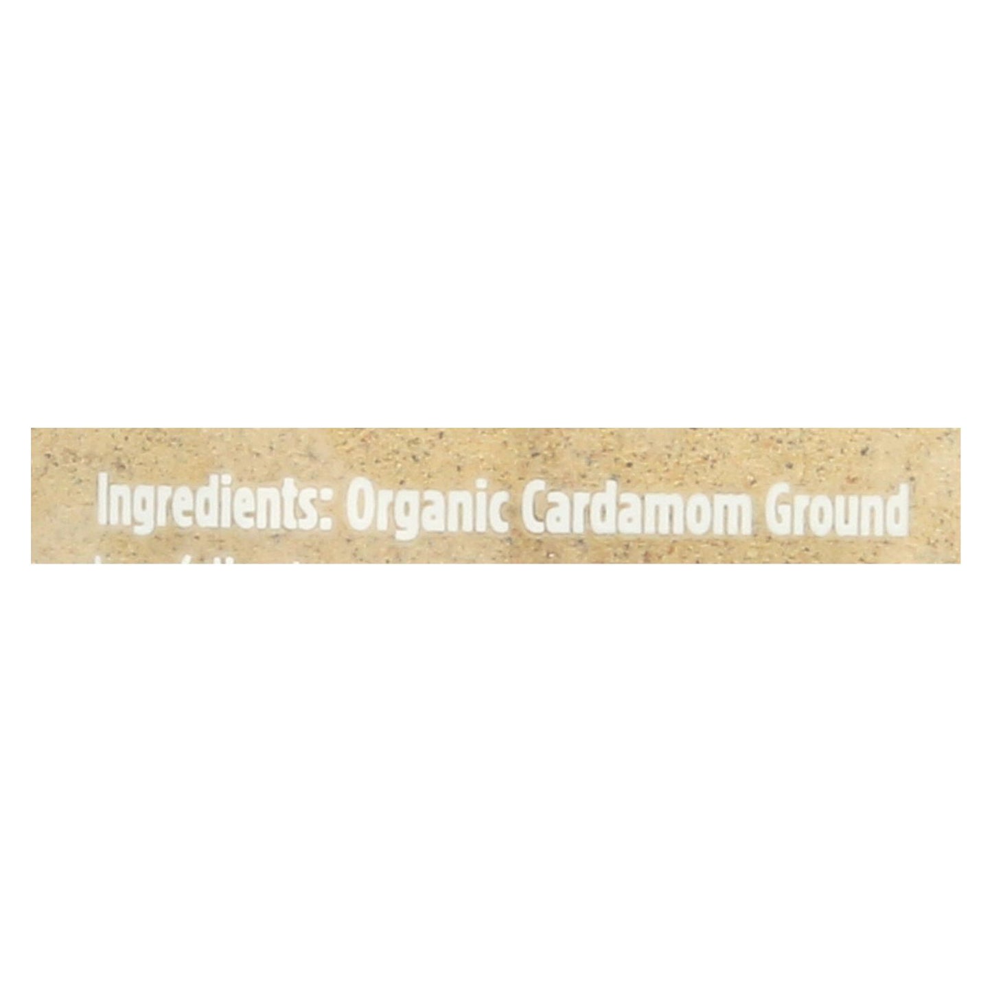 Spicely Organics - Cardamomo orgánico - Molido - Caja de 3 - 2 oz.