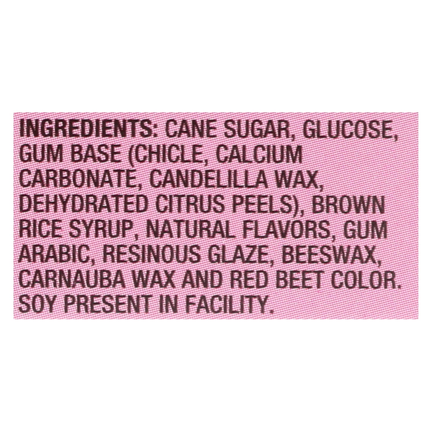 Chicle Glee Gum - Bubblegum - Caja de 12 - 16 piezas