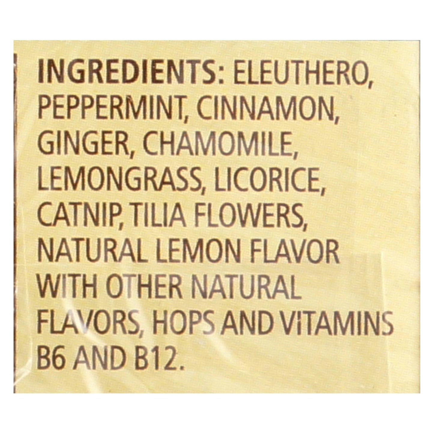 Té de hierbas Tension Tamer de Celestial Seasonings sin cafeína - 20 bolsitas de té - Caja de 6