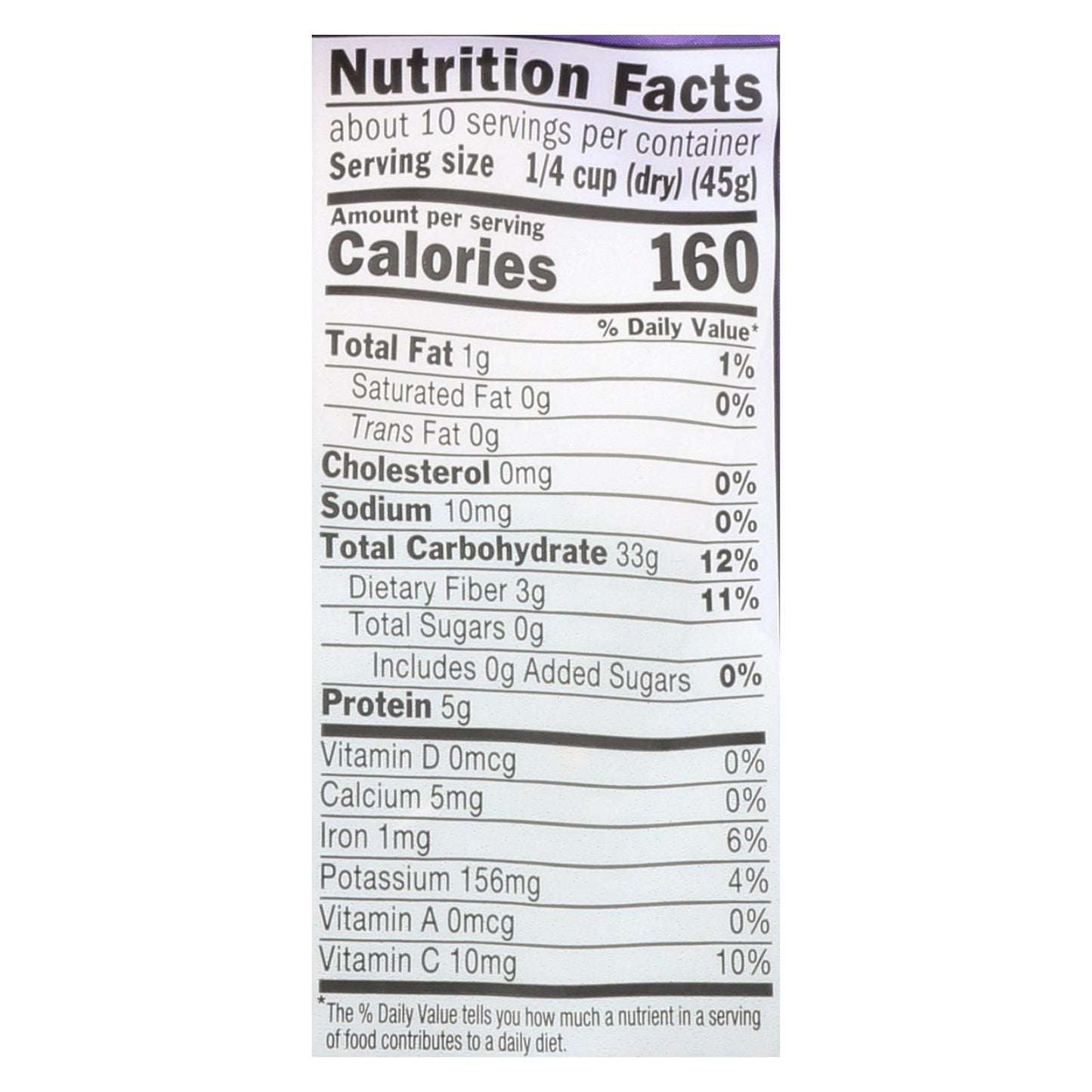 Arroz orgánico Lundberg Family Farms - Perla negra - Caja de 6 - 1 libra.