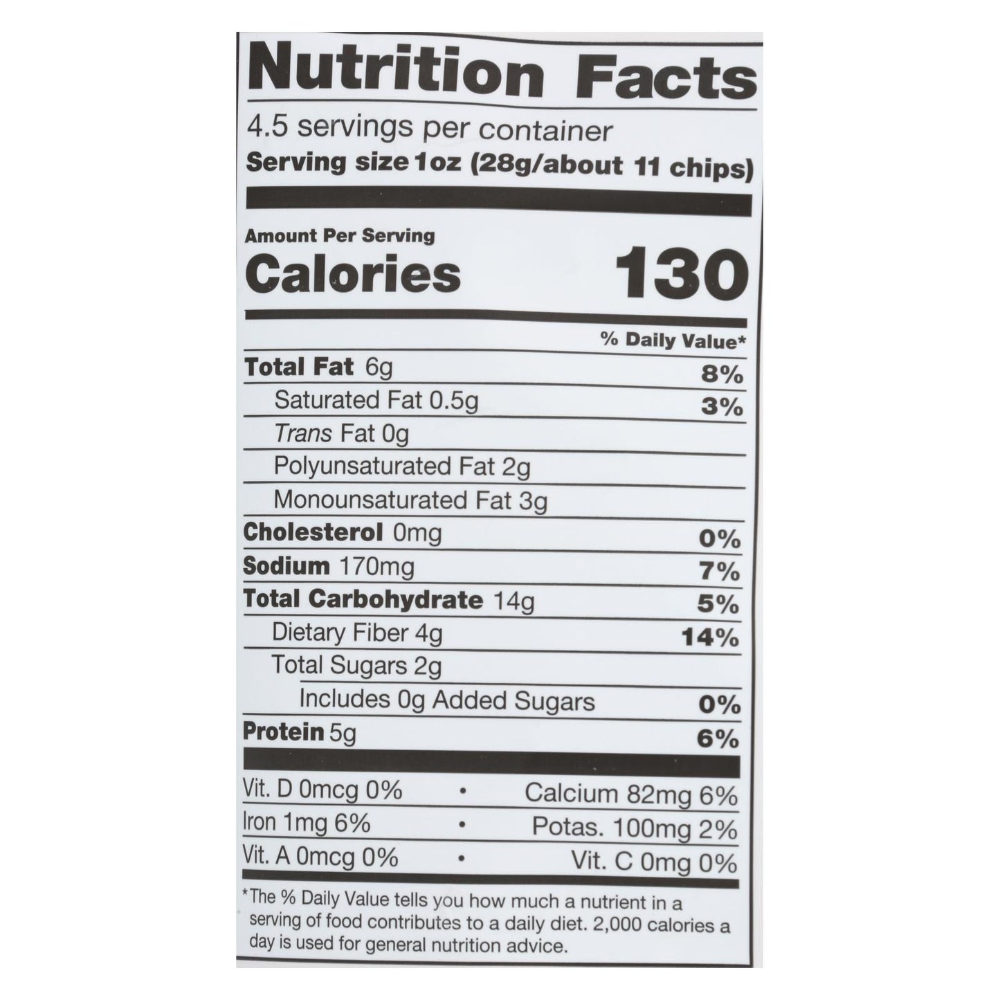 Beanitos - Chips de frijoles blancos - Nacho Nation - Caja de 6 - 4.5 oz.