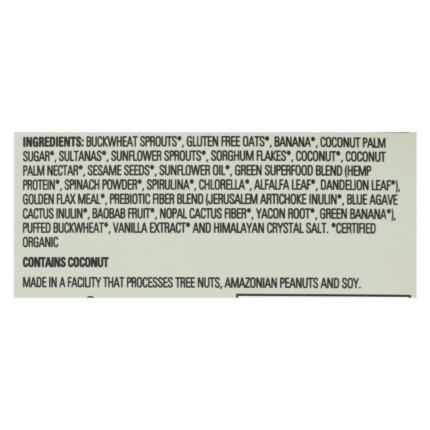 Cereales superalimenticios activados Living Intentions - Caja de 6 - 9 oz
