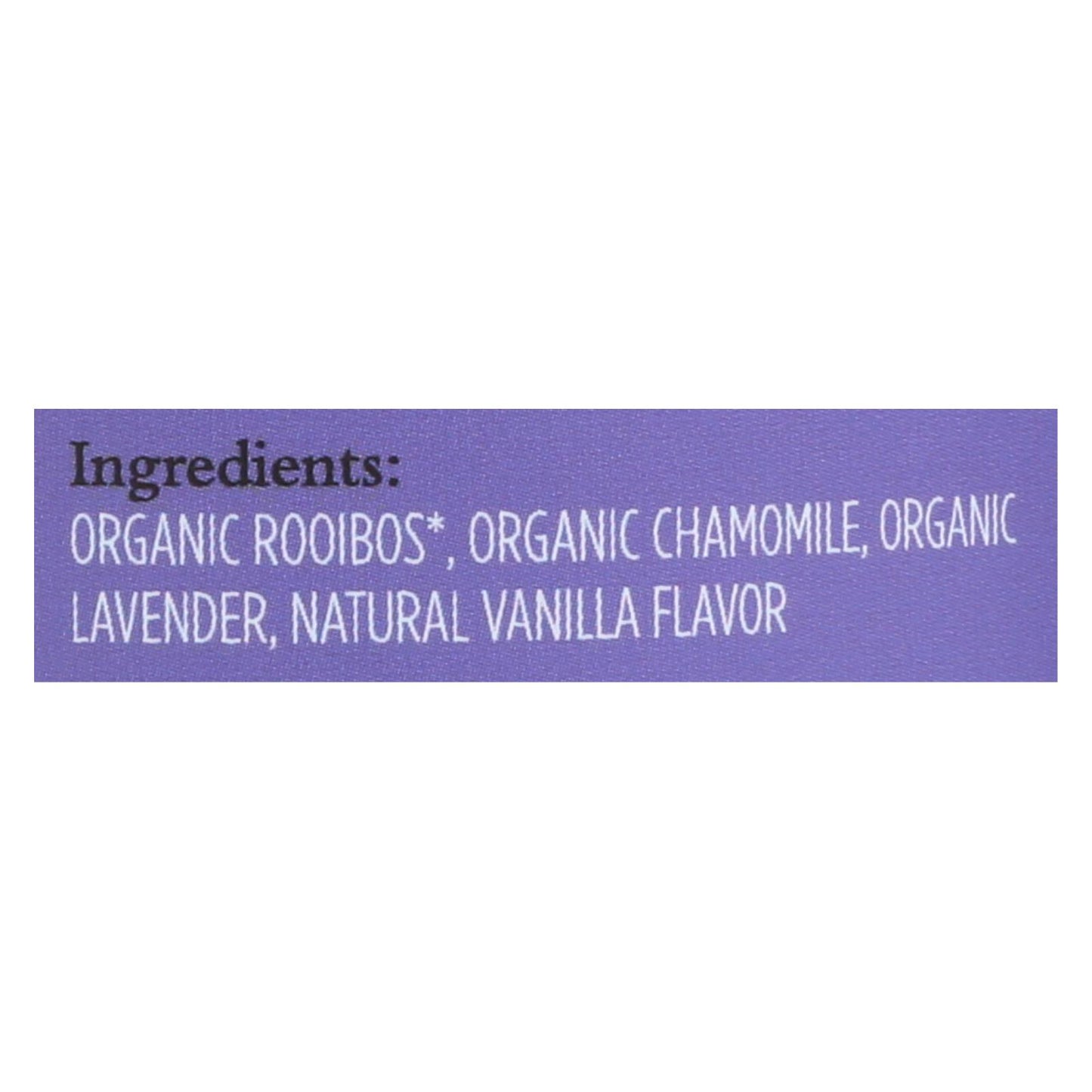 Té Paromi - Orgánico - Roobios - Manzanilla y Lavanda - Caja de 6 - 15 Bolsas