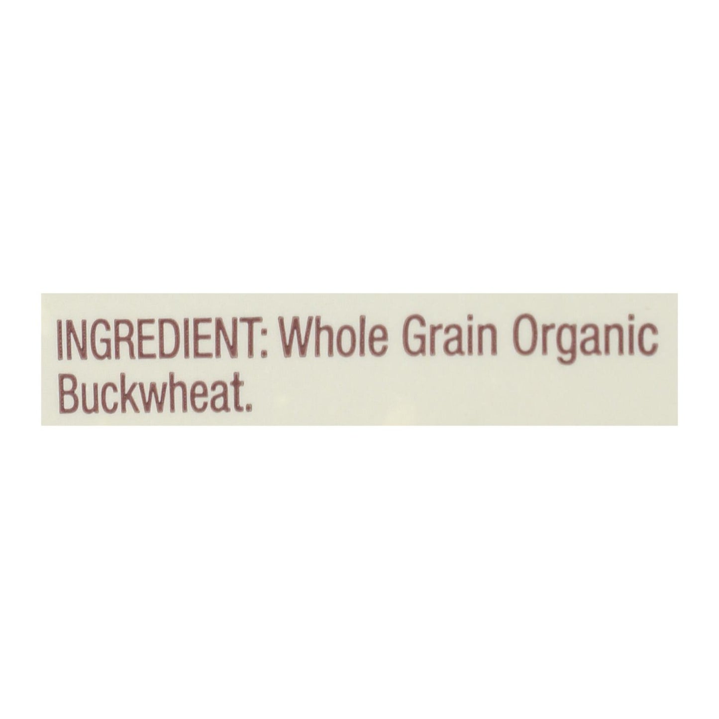 Bob's Red Mill - Cerial Buckwheat - Case Of 4-18 Oz
