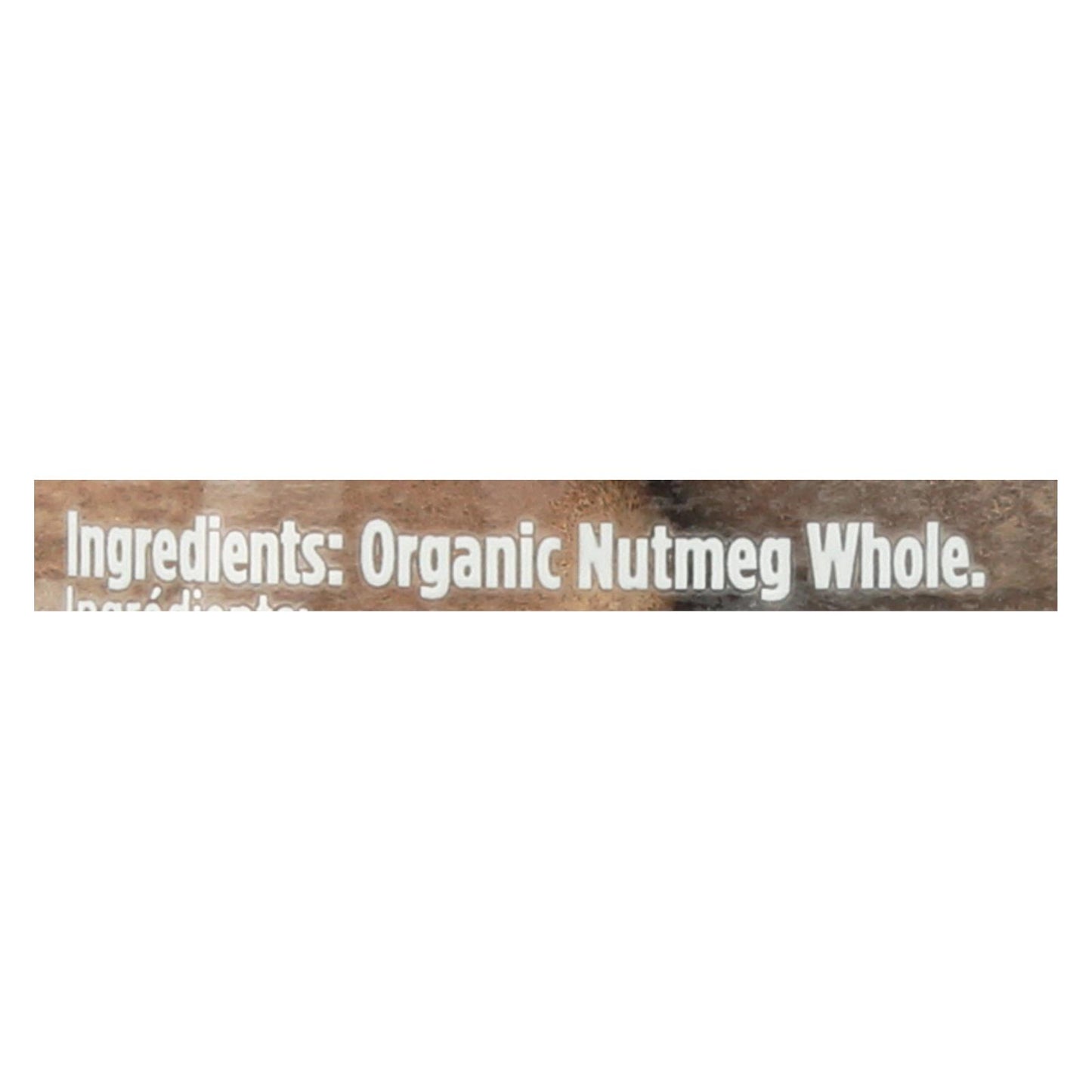 Spicely Organics - Nuez moscada orgánica - Entera - Caja de 3 - 1.4 oz.