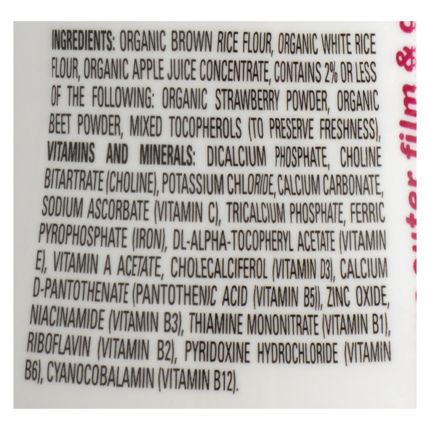 Bocadillos orgánicos Happy Bites para bebés, bocaditos de fresa, caja de 6, 2,1 oz
