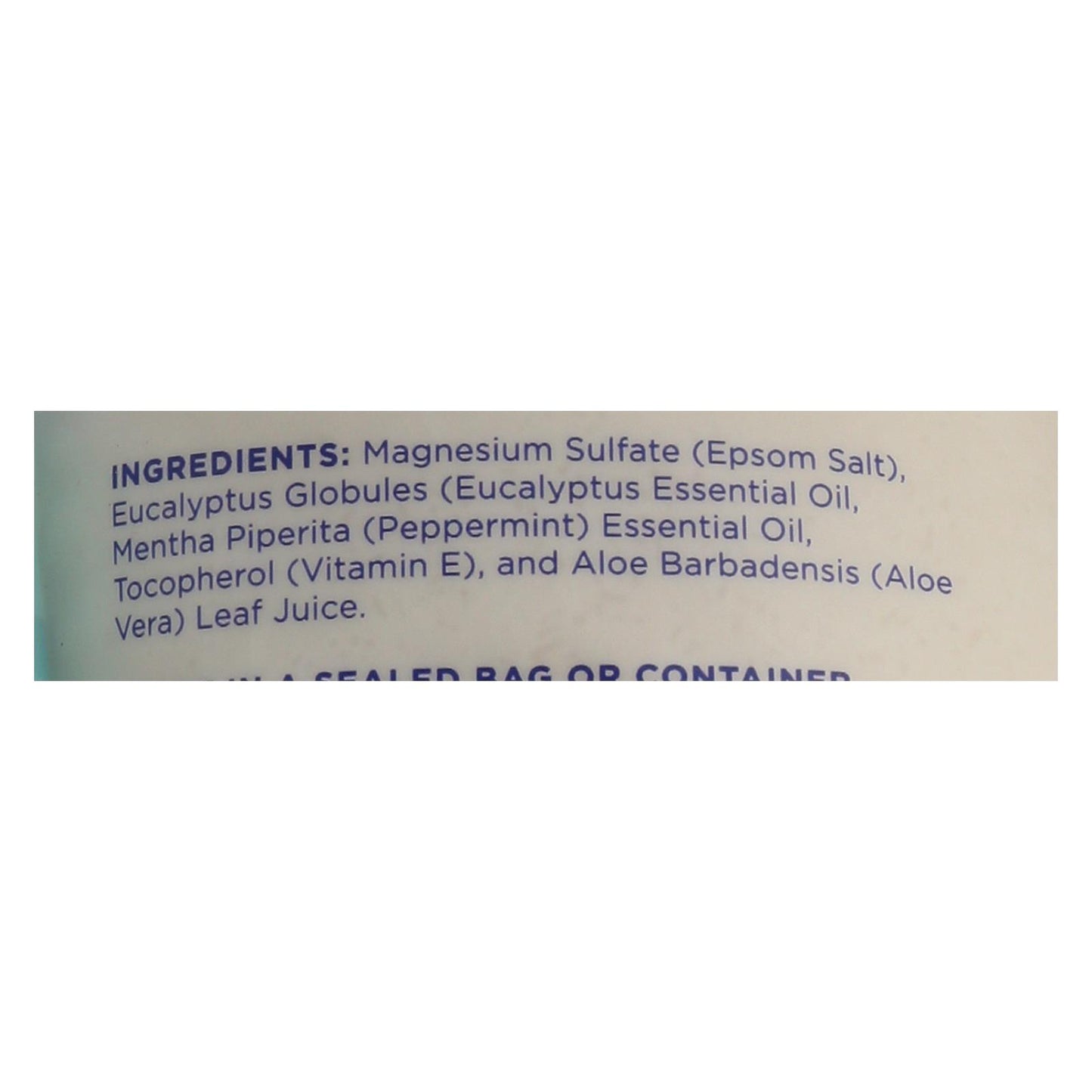 Epsoak - Epsm Salt Peo - Remojo muscular - Caja de 6 - 2 libras