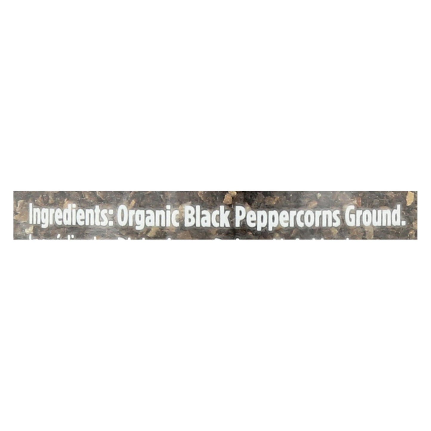 Spicely Organics - Pimienta orgánica en grano - Molida negra - Caja de 3 - 1,7 oz.
