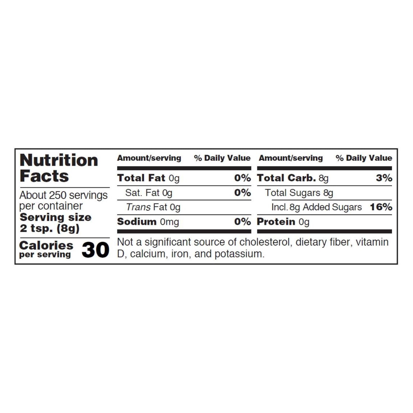 Woodstock 有机蔗糖 - 5 盒装 - 4.4 磅