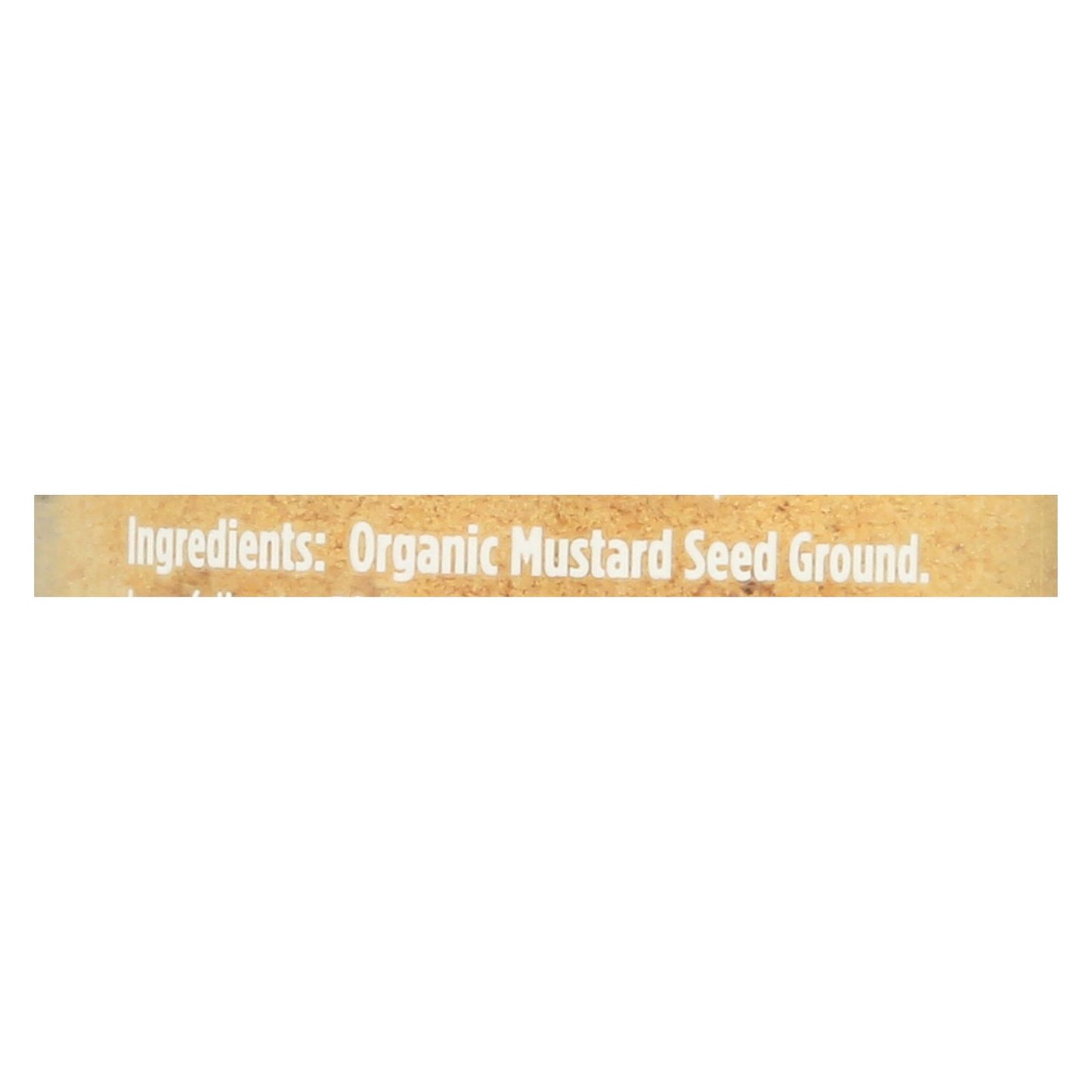 Spicely Organics - Mostaza orgánica - Molida - Caja de 3 - 1.7 oz.