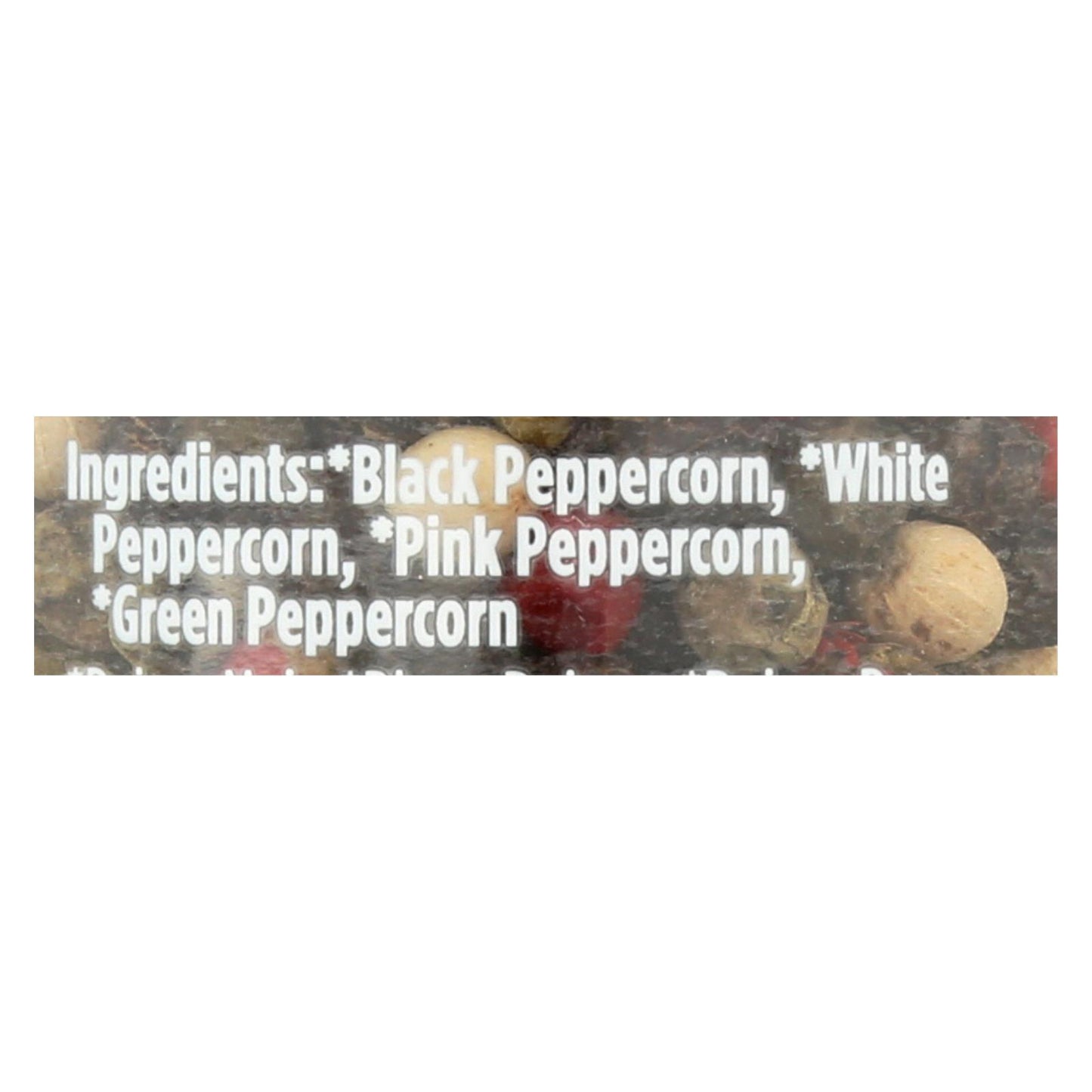 Spicely Organics - Pimienta orgánica en grano - Melange - Caja de 3 - 1.6 oz.
