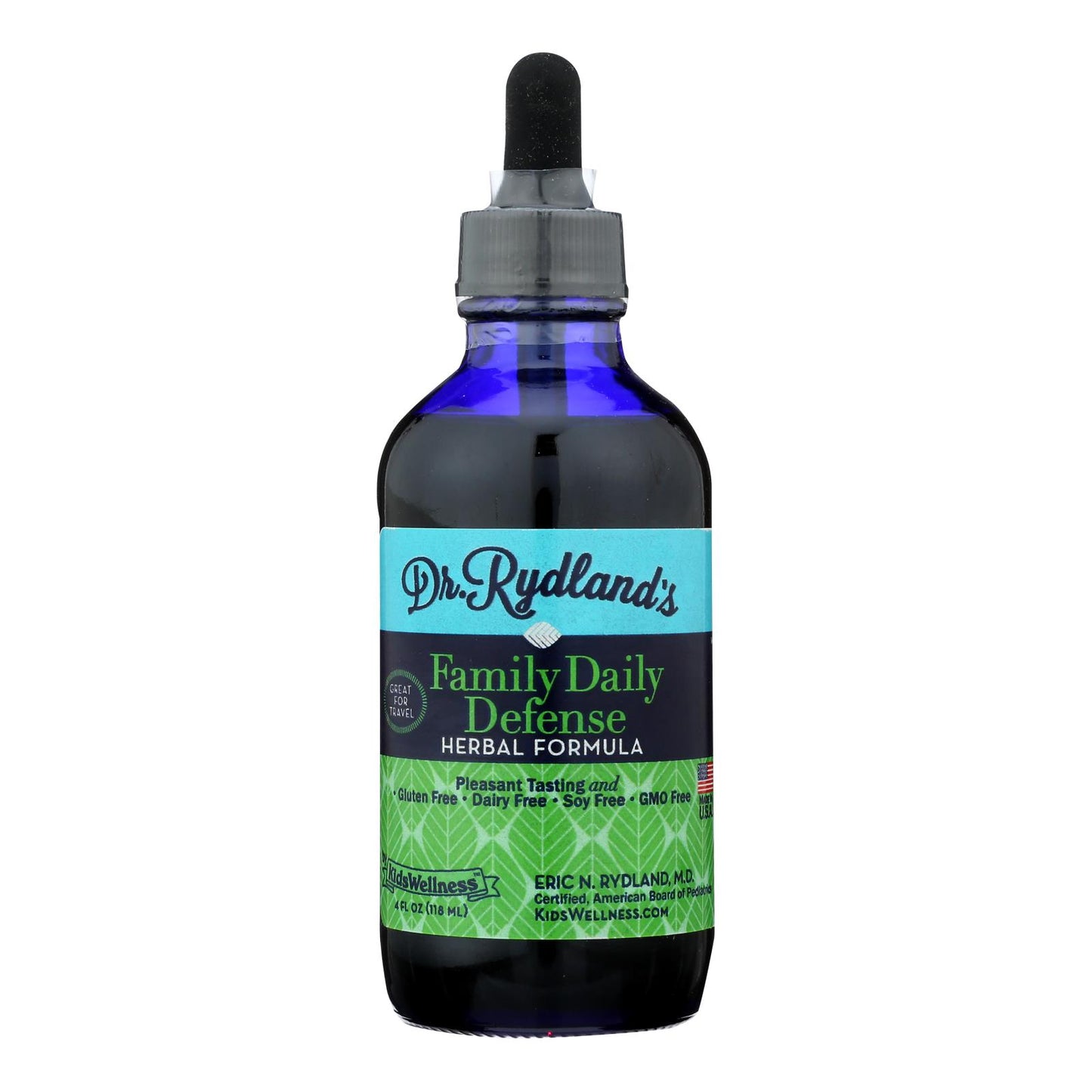 Fórmula Hrbl Daily Defnse del Dr. Rydland, 1 unidad, 4 fl oz