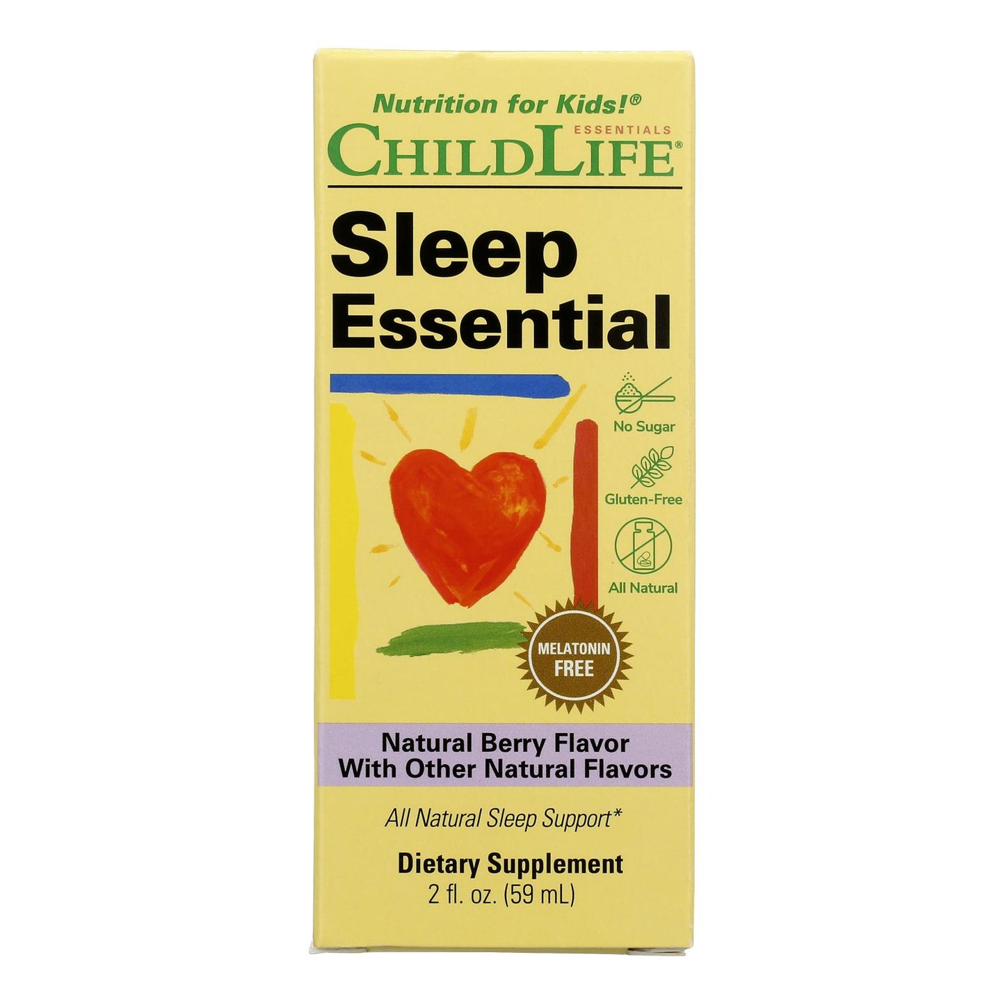 Childlife Essentials - Suero de leche de frutos rojos esencial para dormir - 1 unidad - 2 fz