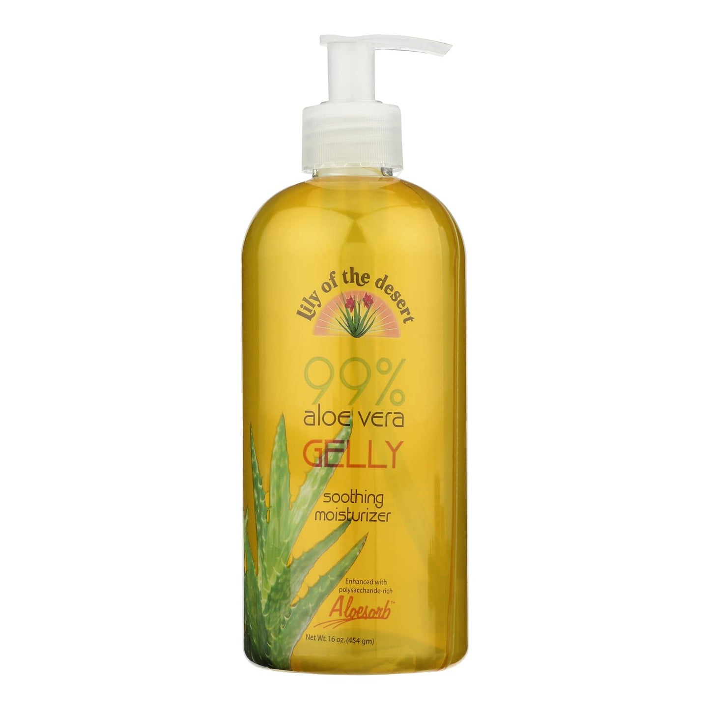 Lily Of The Desert - Gel hidratante de aloe vera - 1 unidad - 16 oz