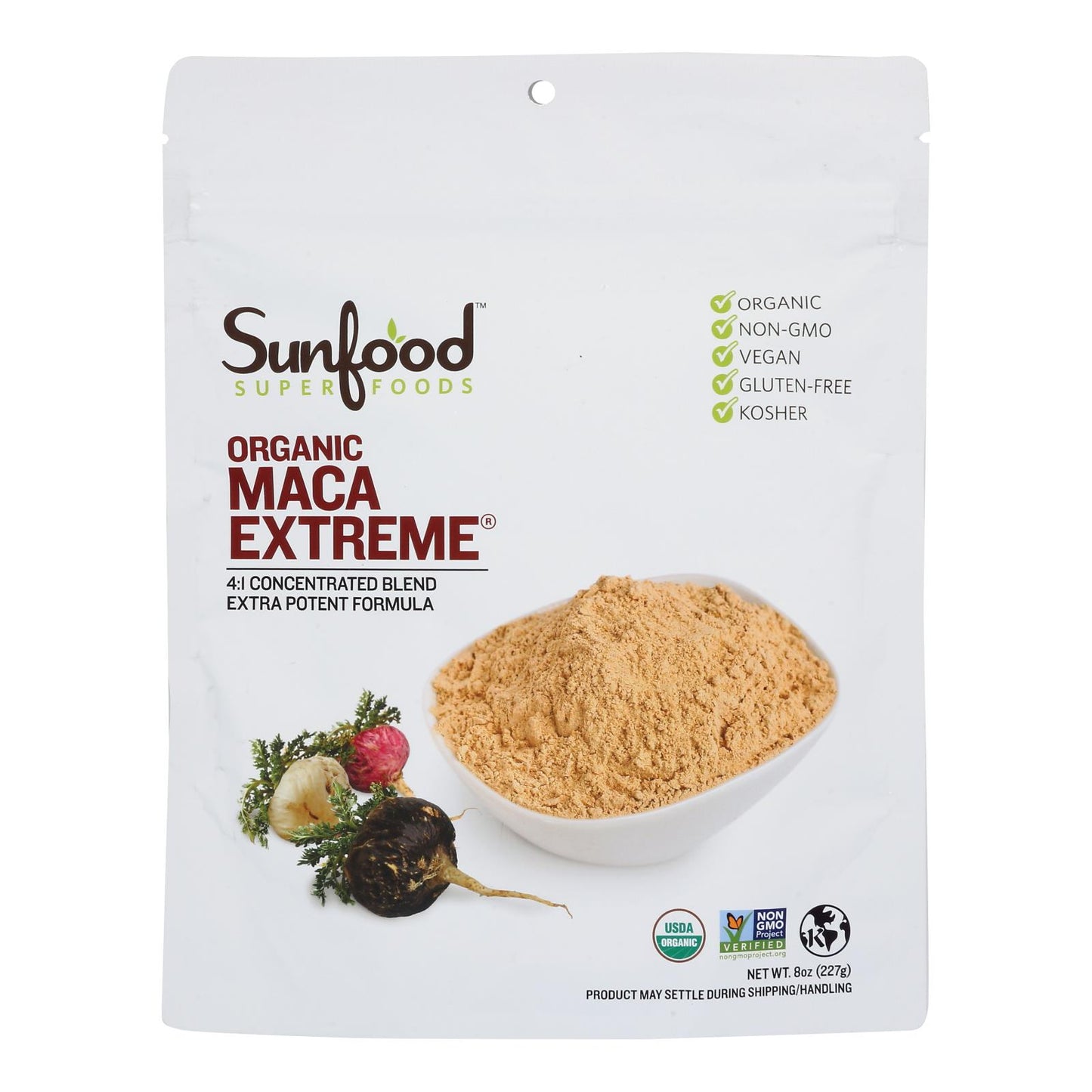 Sunfood - 玛卡极品有机 - 1 件 - 8 盎司