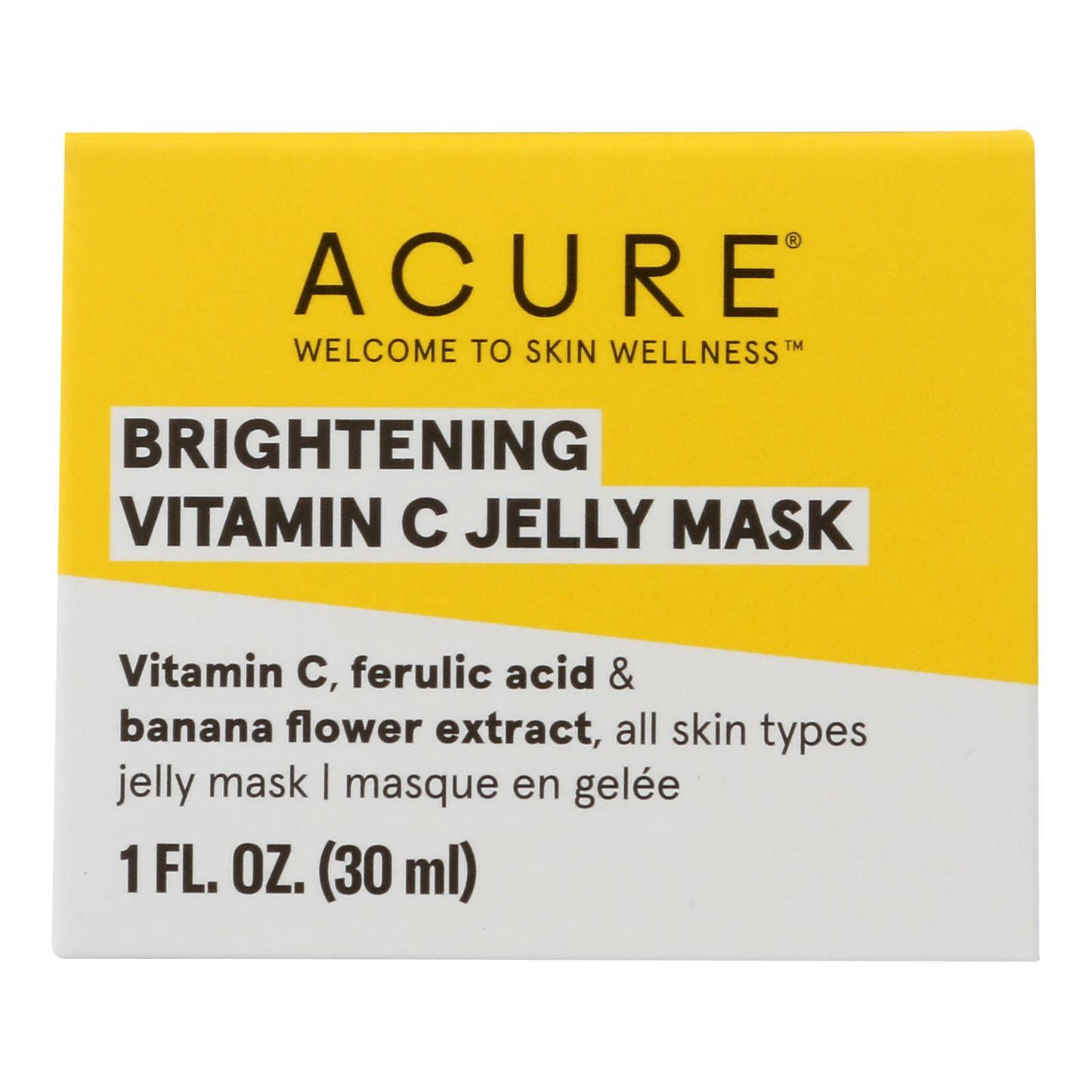 Acure - Fcl Msk Brght Vitamina C Jelly - 1 Unidad - 1 Fz