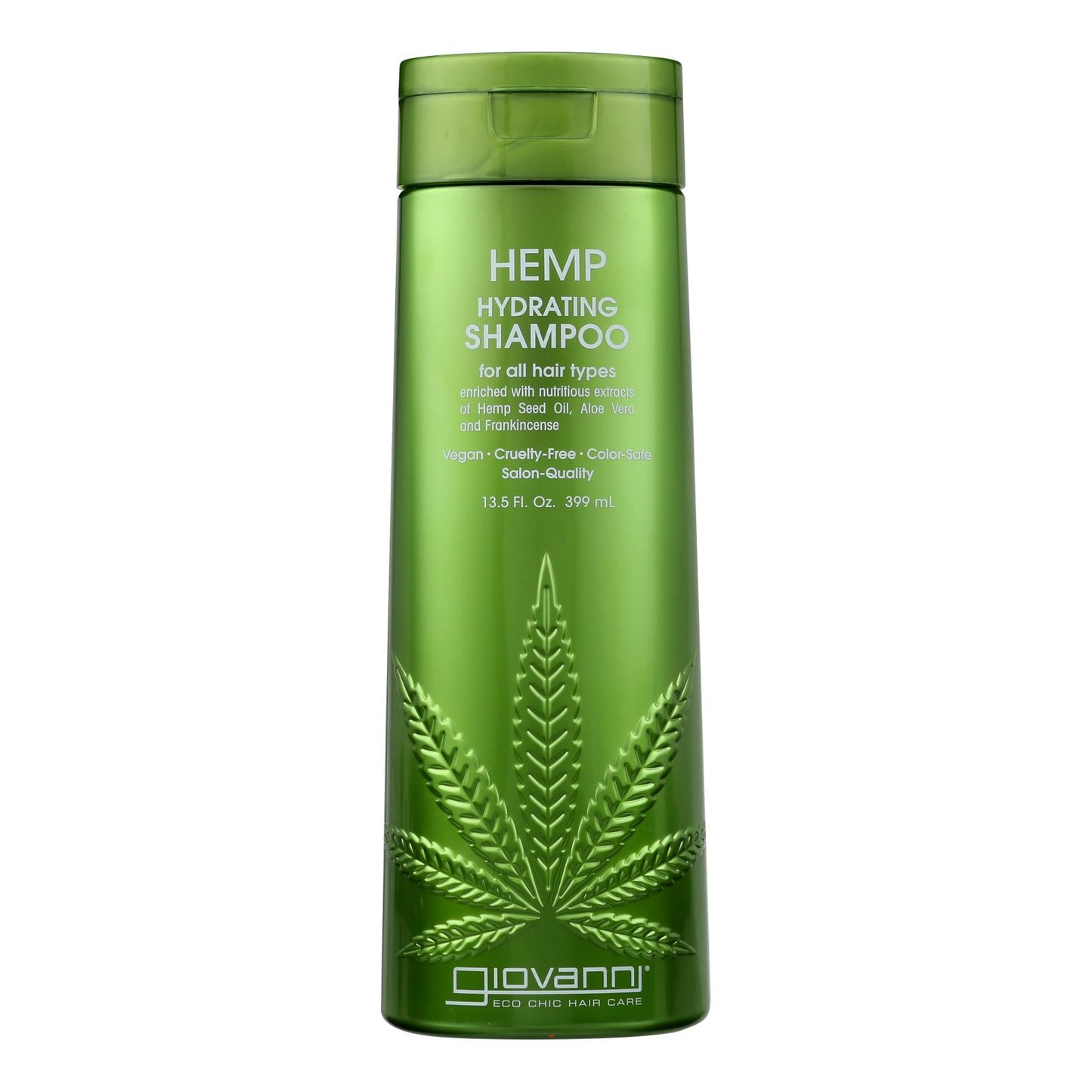 Productos para el cuidado del cabello Giovanni - Champú hidratante de cáñamo - 1 unidad - 13,5 fl oz