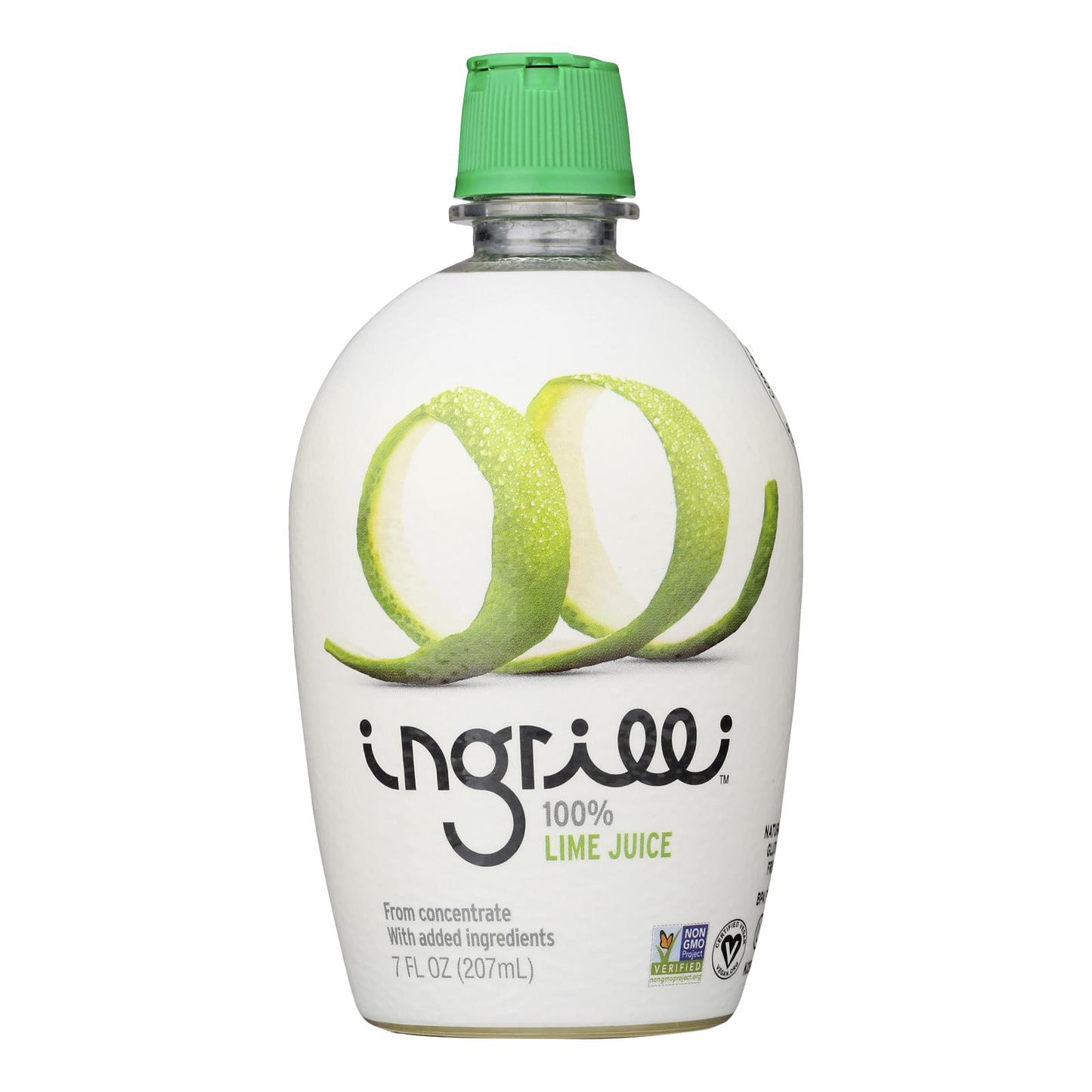 Ingrilli - Jugo de lima 100 % natural - Caja de 12 - 7 Fz