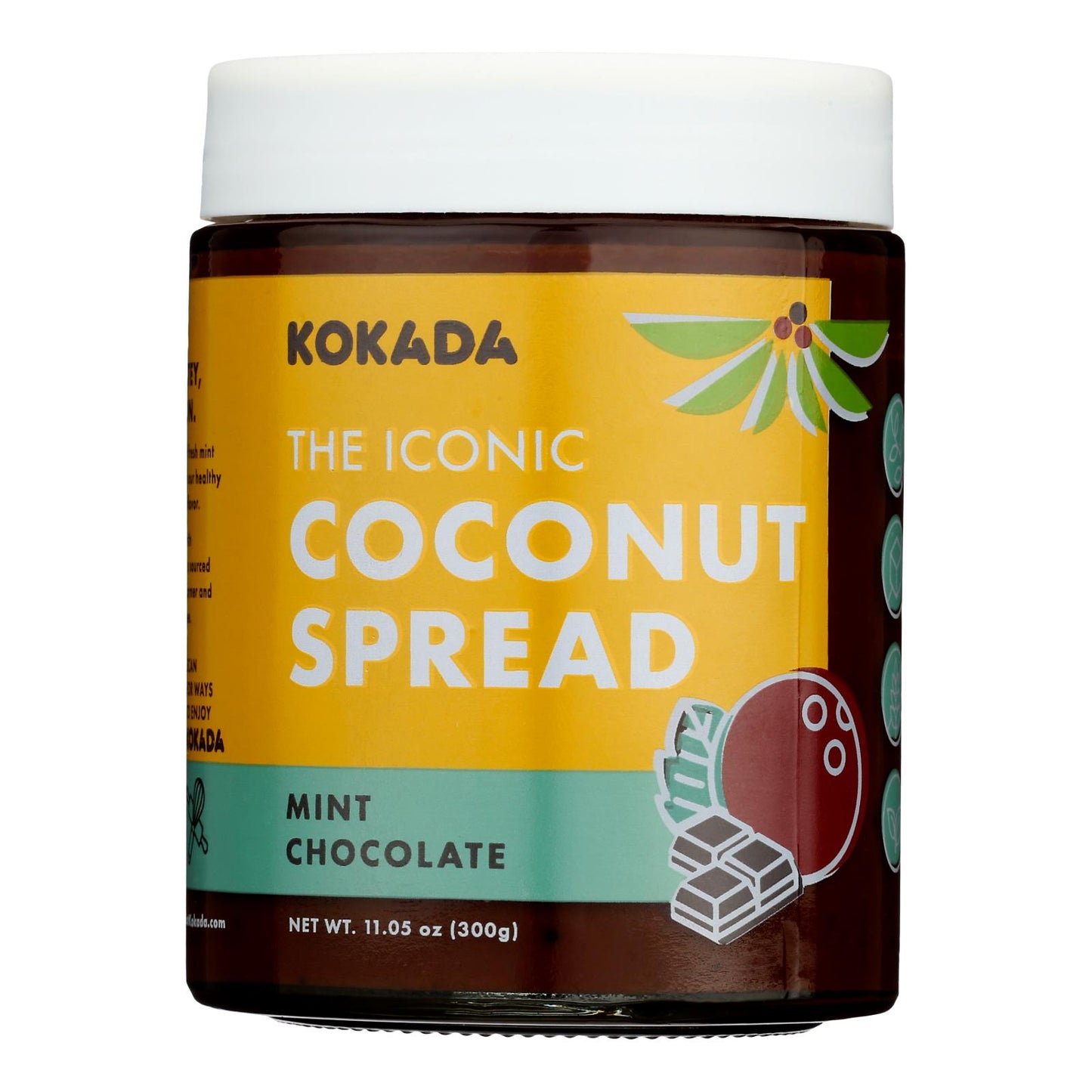 Kokada - Crema de menta, chocolate y coco - Caja de 8 - 11,05 oz