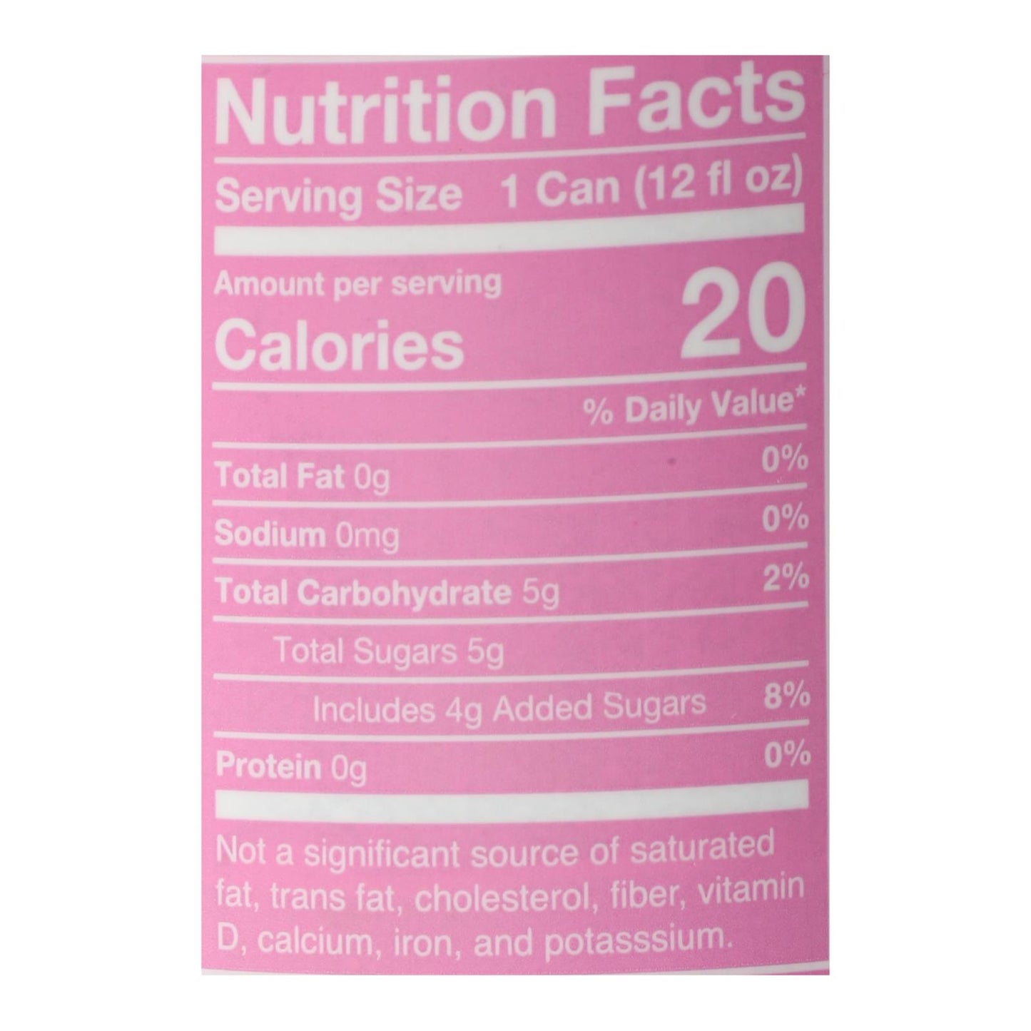 Poppi - Prebio Soda Frambuesa Rse - Caja De 12-12 Fz