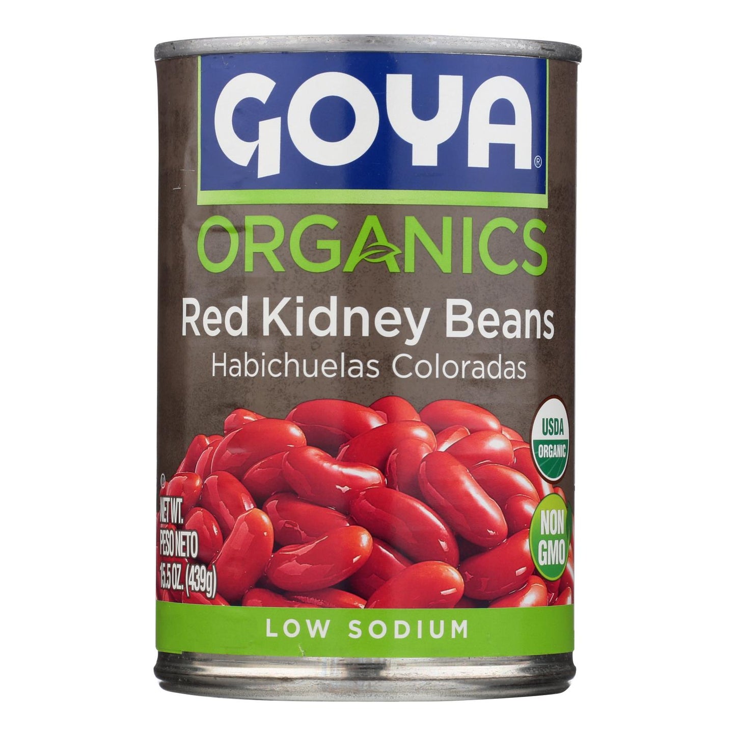 Goya - Frijoles Rd Kdny Lo Sod - Caja de 24 - 15.5 oz