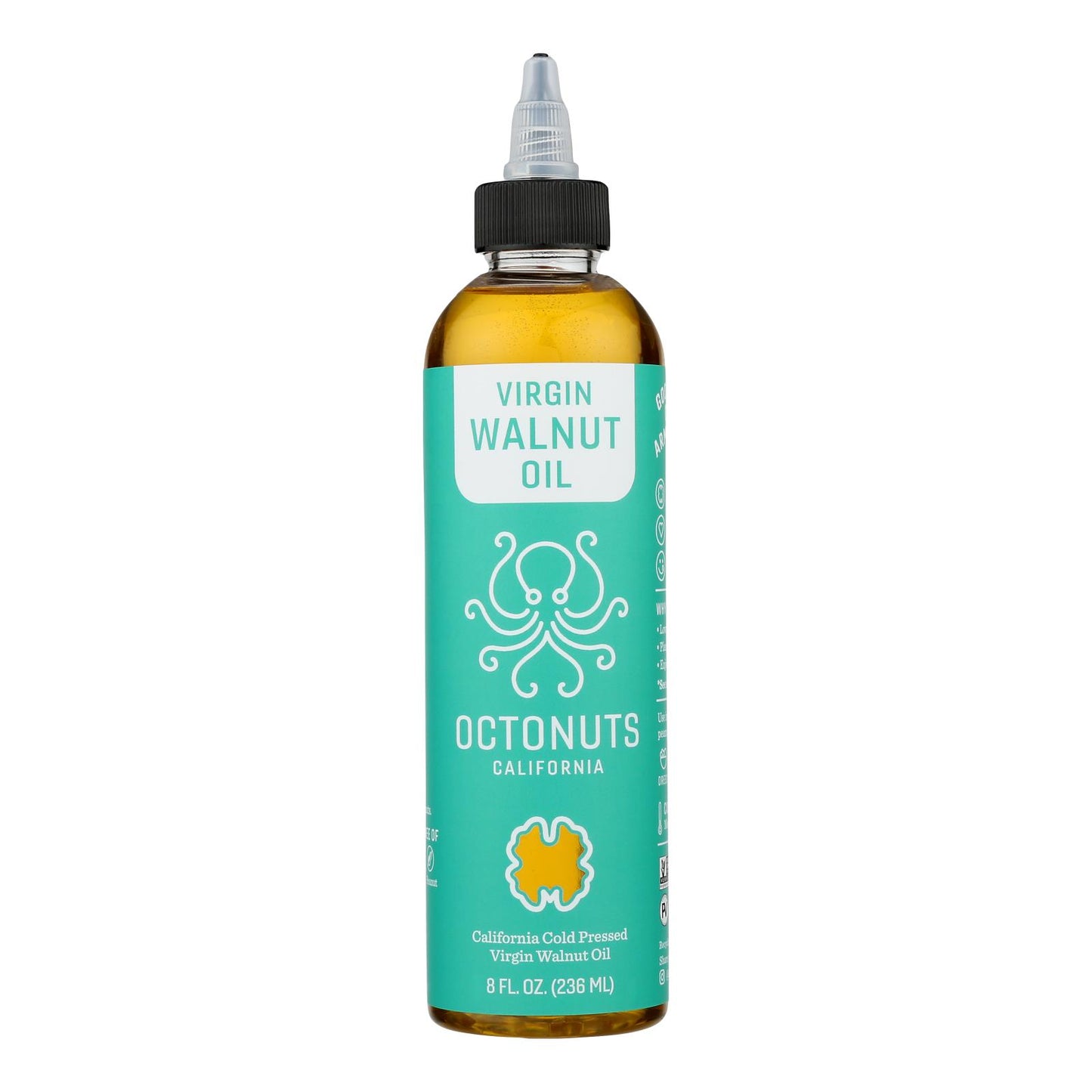 Octonuts - Aceite de nuez virgen - 1 unidad - 8 Fz